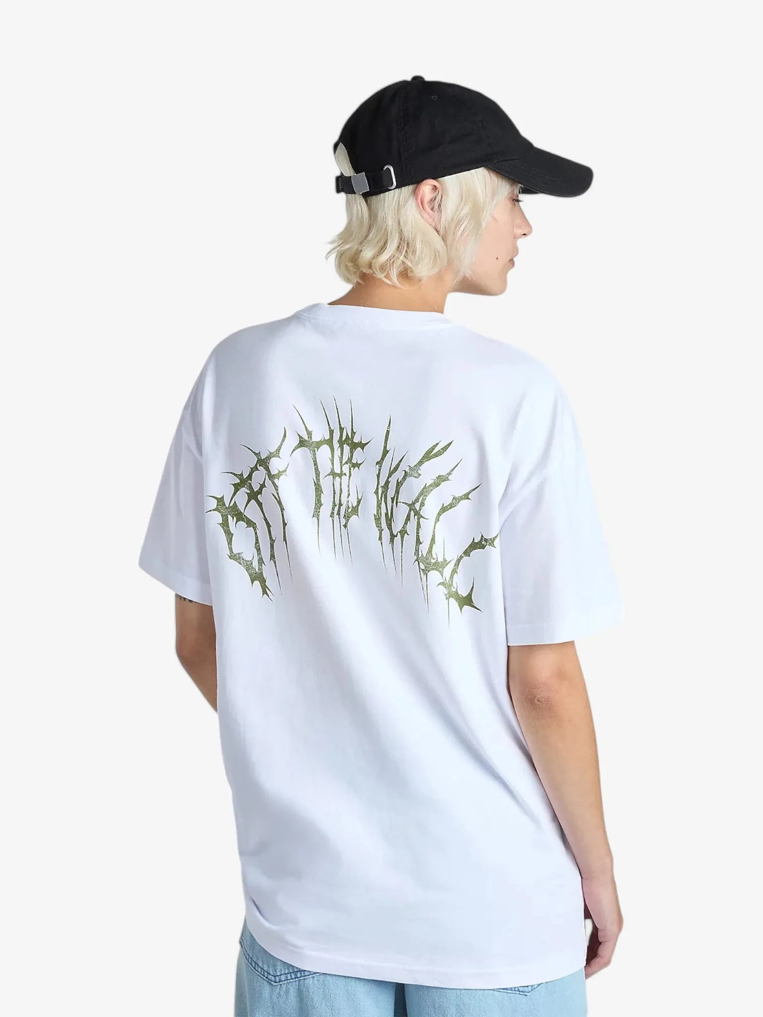Vans Metal University Oversized Short Sleeve T-Shirt - White | Unisex Streetwear for Casual Wear, Concerts & Skateboarding