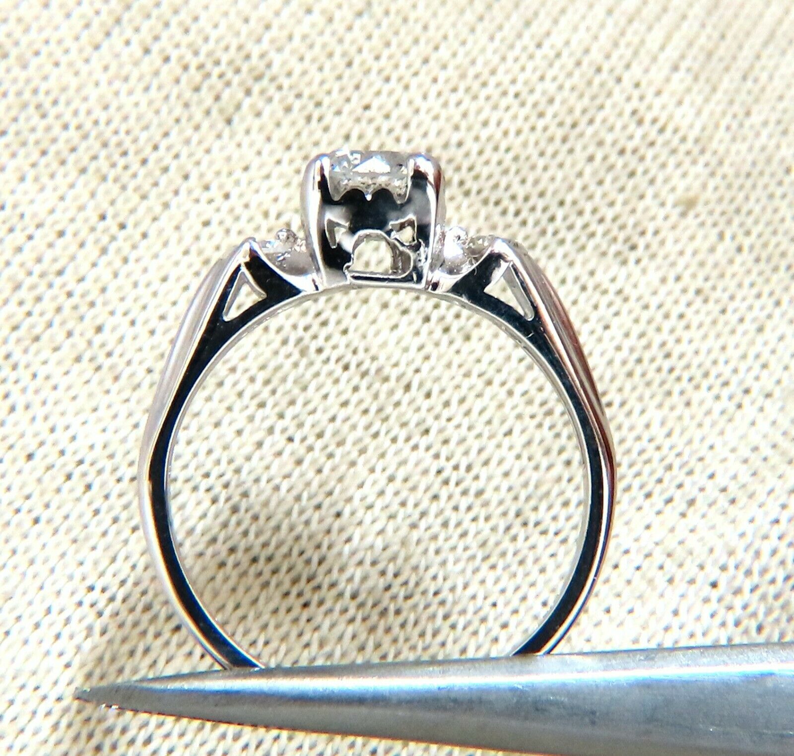 0.68ct Diamond Solitaire Engagement Ring with Wedding Band Set in 14K Gold - Perfect for Proposals, Anniversaries & Bridal Jewelry