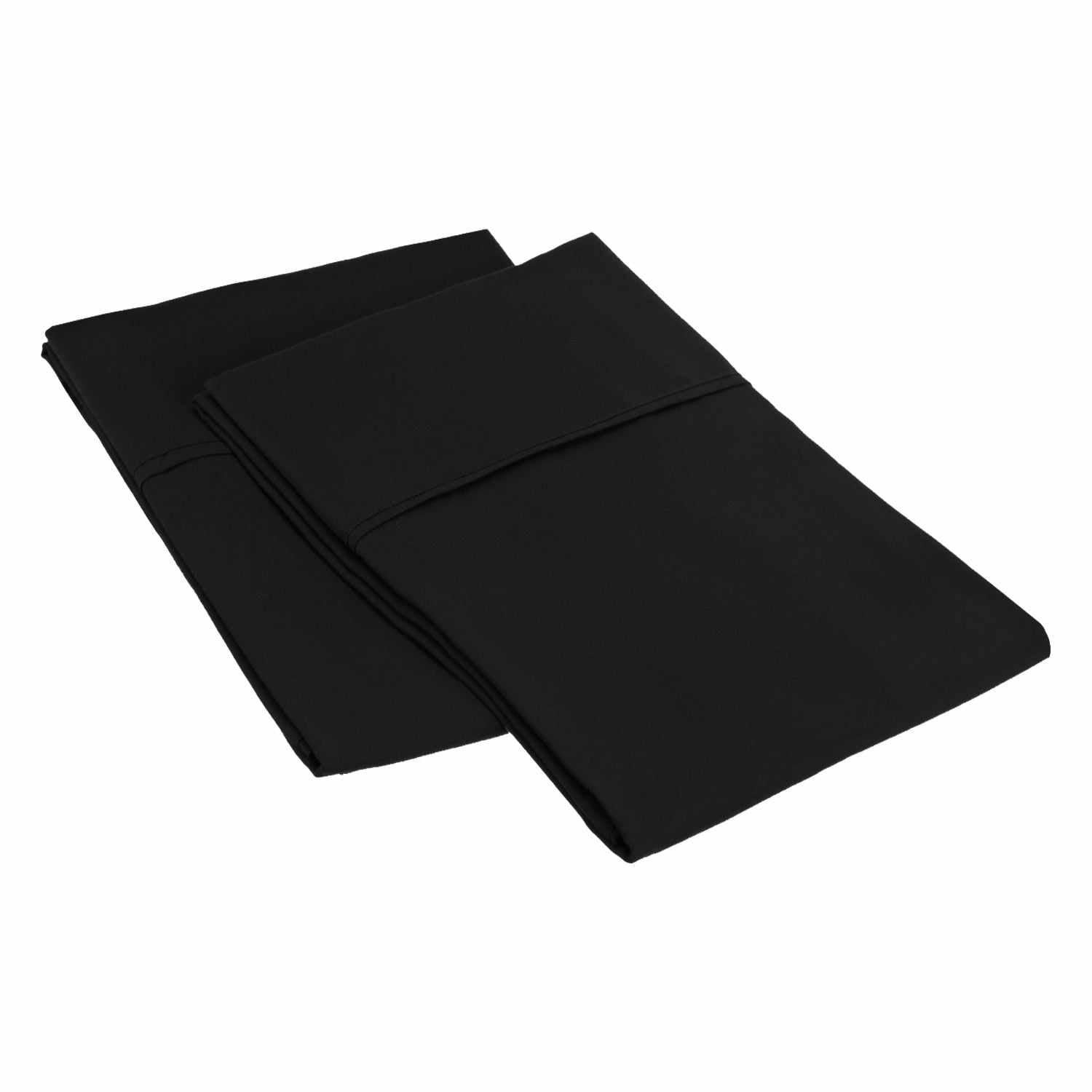 2-Piece Microfiber Wrinkle Resistant Pillowcase Set - Soft & Breathable Bedding for Side Sleepers & Hot Sleepers - Perfect for Home, Hotel, and Travel Use