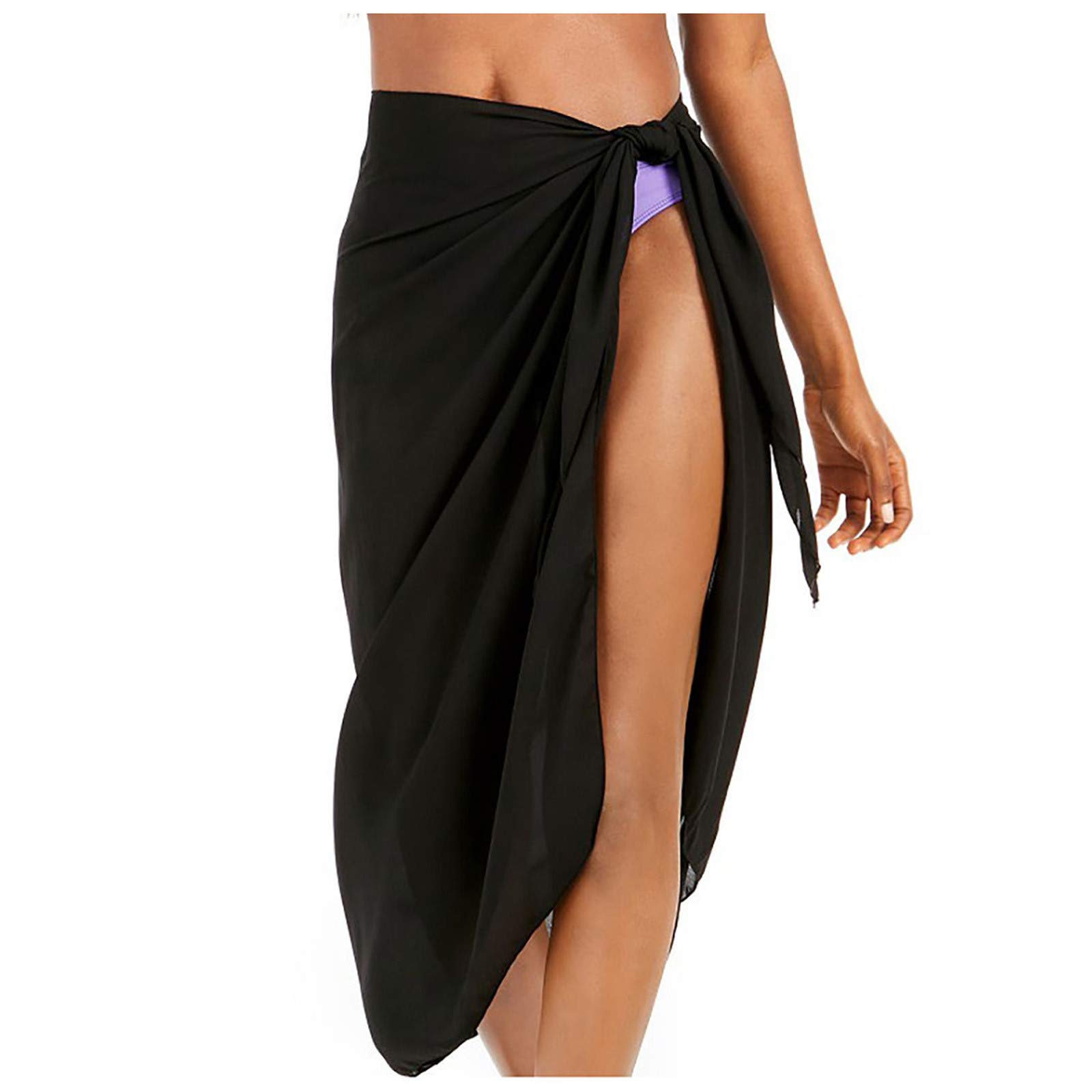 Women's Beach Coverups - Mesh Bikini Swimwear Wrap Skirt for Summer Vacation & Poolside Relaxation