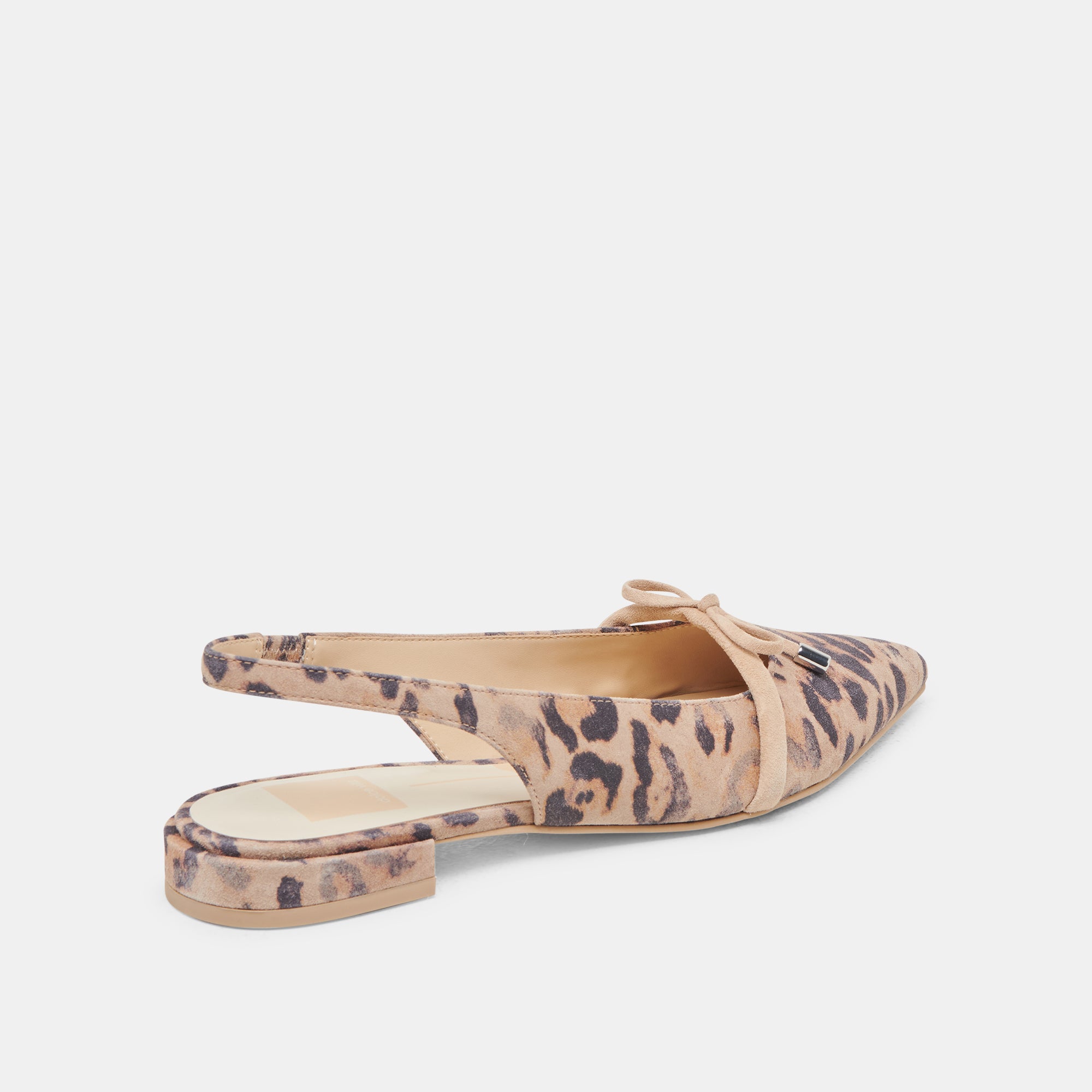 PAYGE Women's Leopard Print Suede Ballet Flats - Comfortable & Stylish Shoes for Casual Wear, Office, and Everyday Outfits