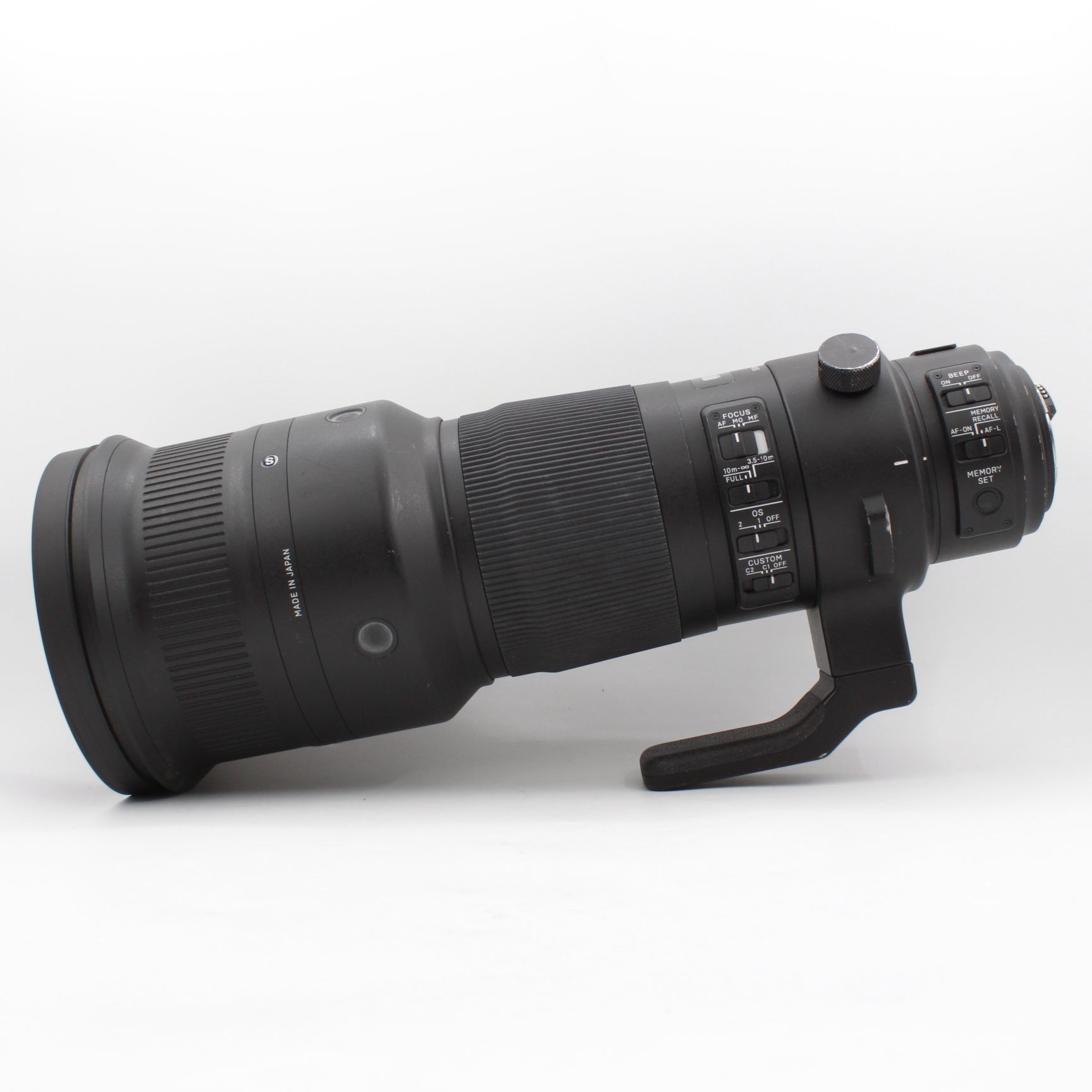 Used Sigma Sports 500mm f/4 DG OS Lens for Nikon F Mount - Professional Wildlife & Sports Photography Telephoto Lens