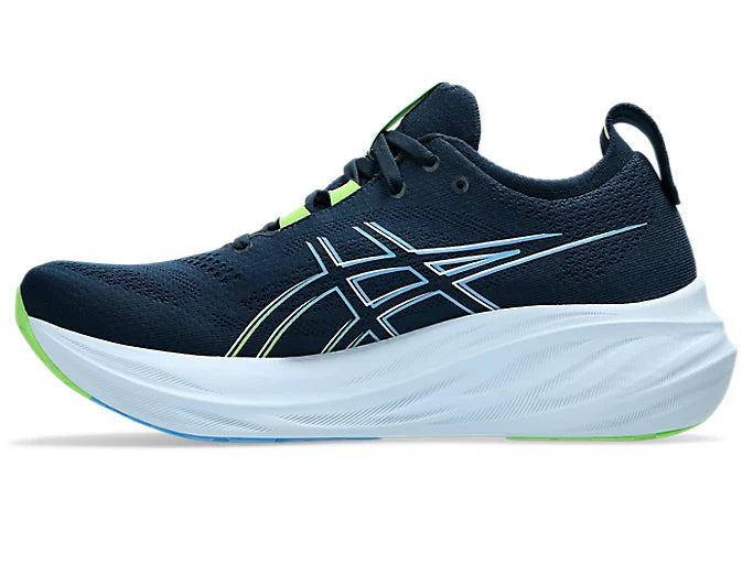 ASICS Men's GEL-NIMBUS 26 Wide Running Shoes - Premium Cushioned Sneakers for Long-Distance Jogging & Marathon Training