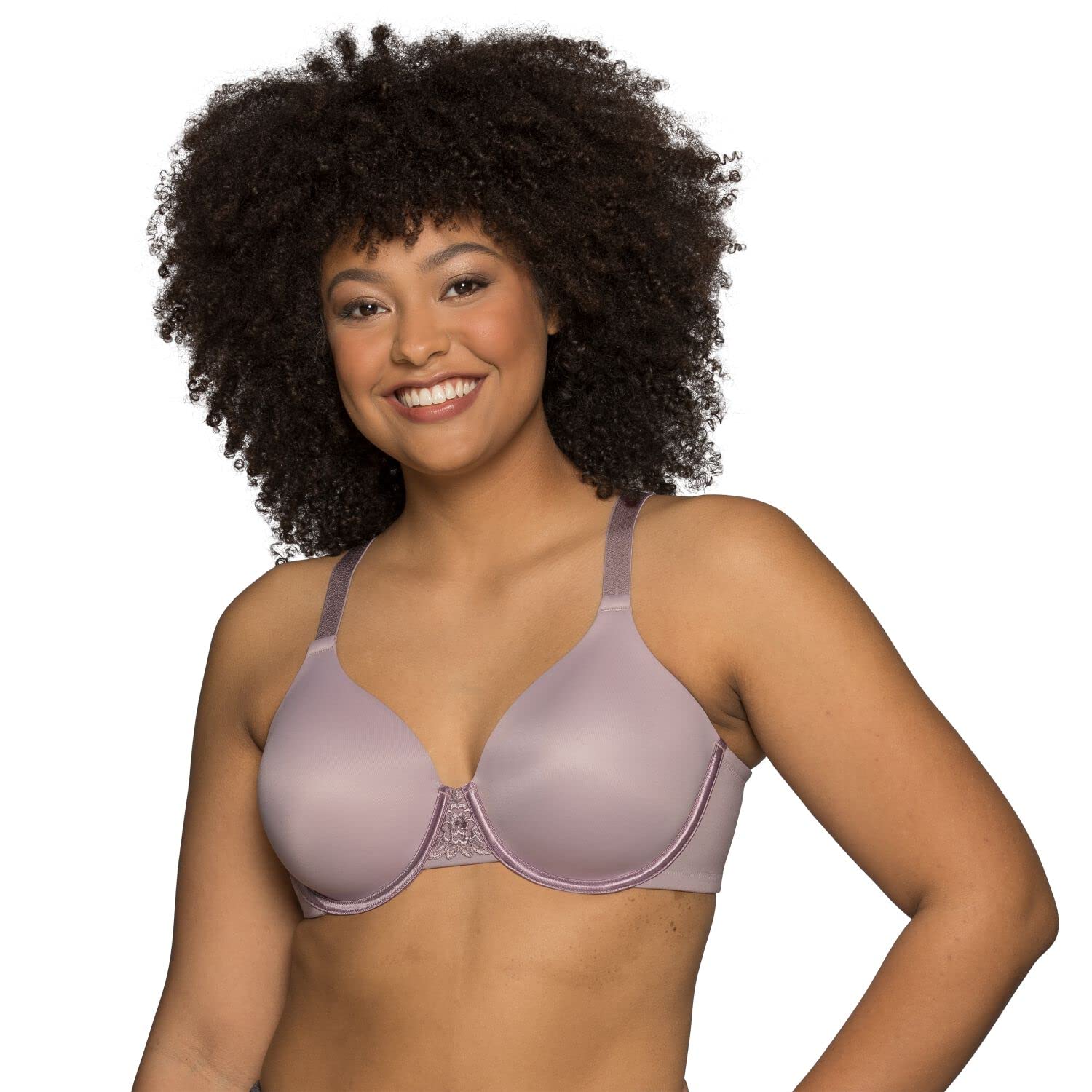 Vanity Fair Women's Full Figure Underwire Bra 76380 - Comfortable Plus Size Support for Everyday Wear, Work & Special Occasions