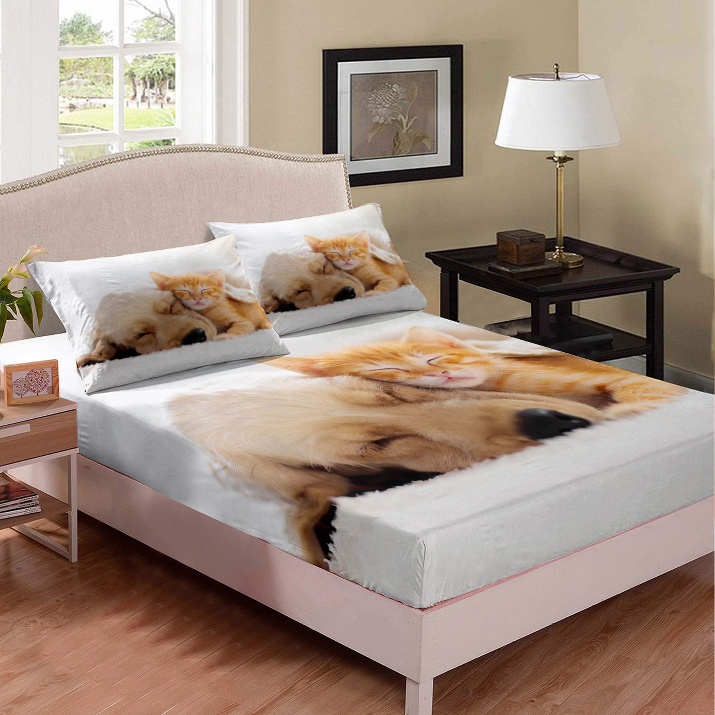 3-Piece Queen Size Bed Sheet Set - 60
