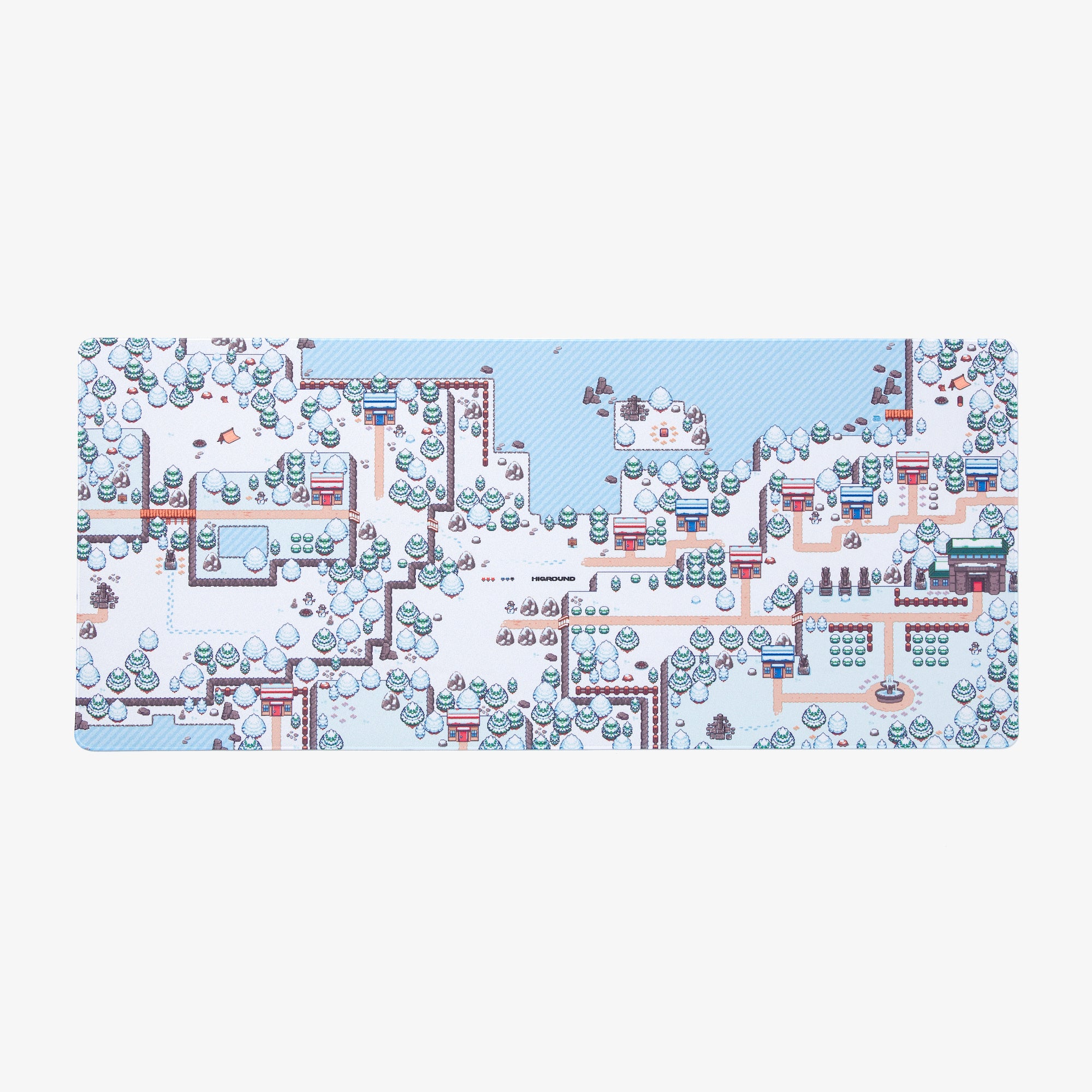 Higround 2 XL Gaming Mouse Pad - Snowdream Design - Large Extended Mouse Mat for PC, Mac & Laptop - Perfect for FPS, MOBA & Office Work