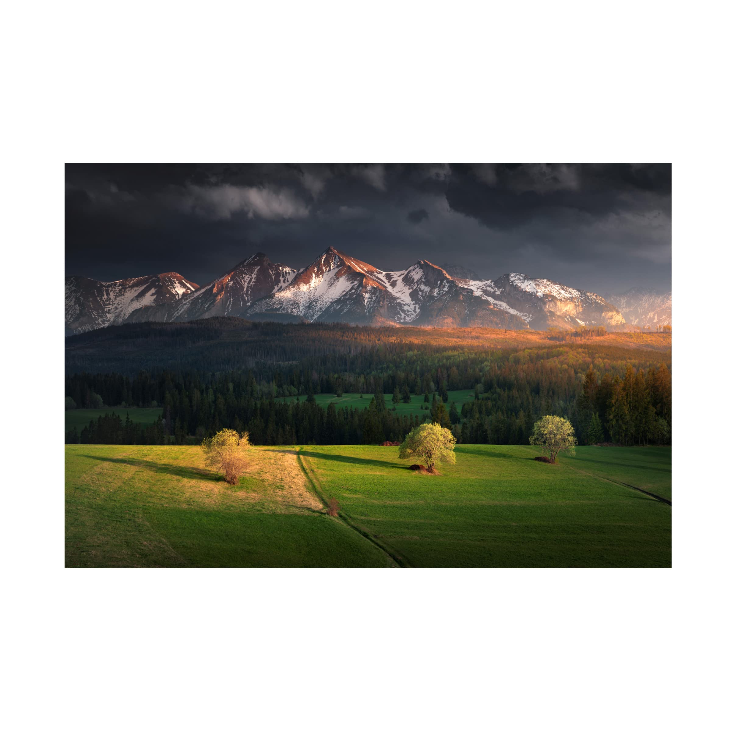 After Storm Canvas Art Print by Karol Nienartowicz - Landscape Wall Decor for Living Room, Bedroom & Office - Premium Gallery Wrapped Ready to Hang