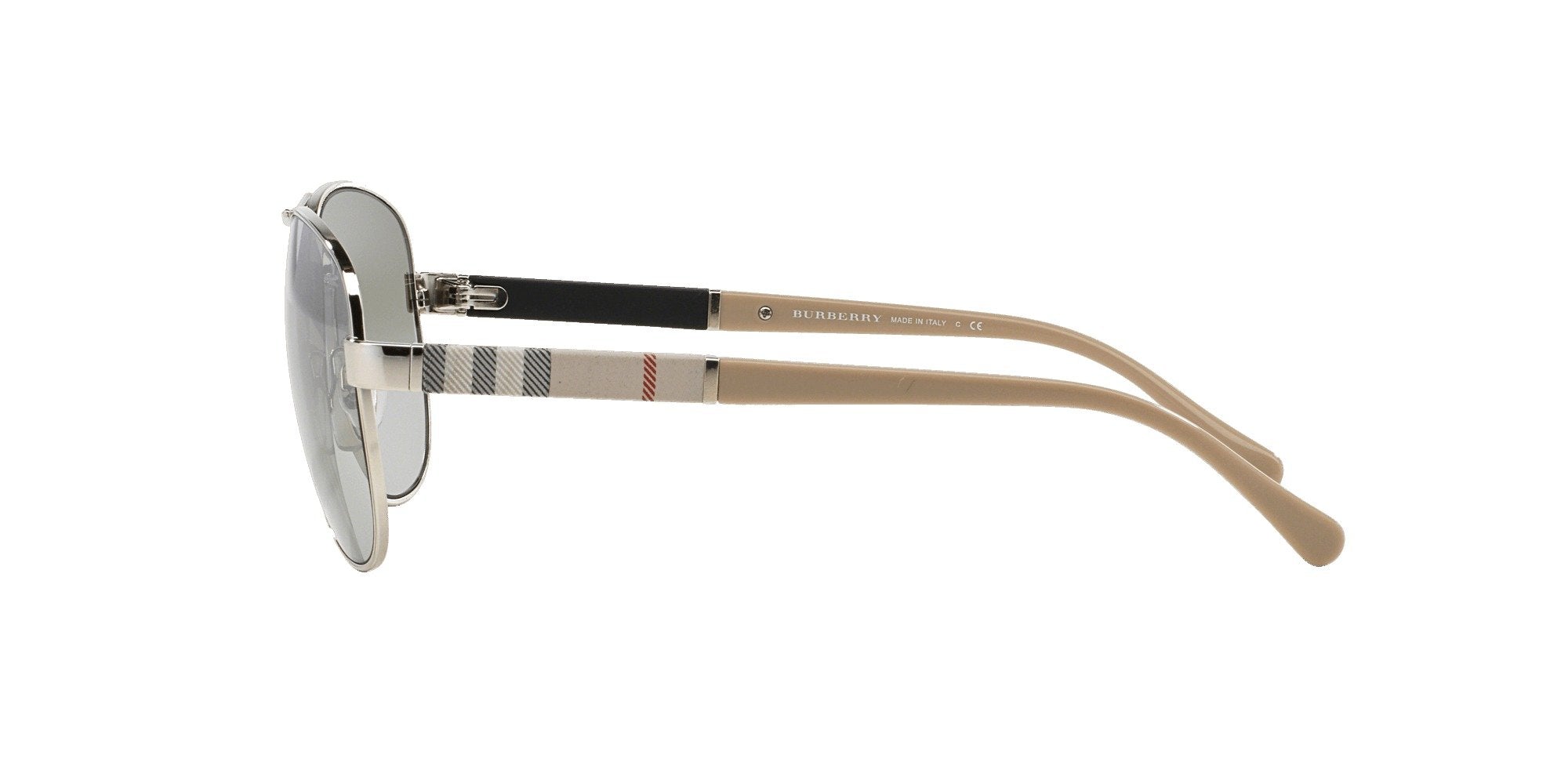 Burberry BE3080 Sunglasses - Classic Aviator Style with UV Protection for Men & Women | Perfect for Outdoor Activities, Travel, and Fashion Accessories
