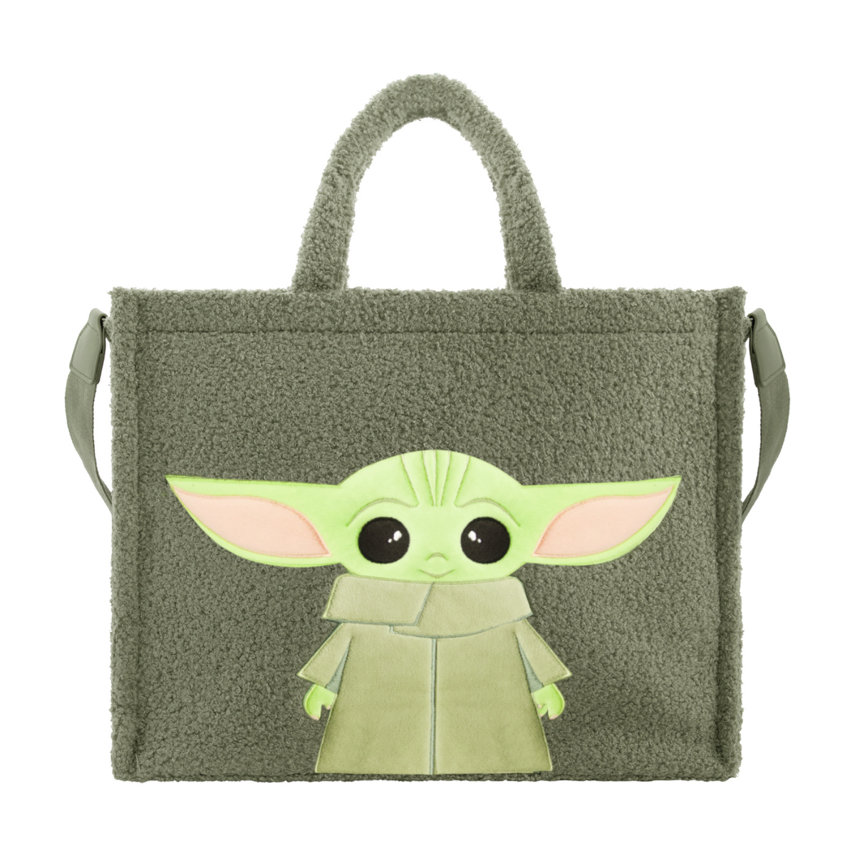 Star Wars Grogu The Child Travel Tote Bag - Lightweight Durable Grogu Tote for Shopping, Beach & Daily Use - Perfect for Star Wars Fans & Disney Gifts