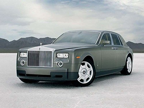 2007 Rolls-Royce Phantom Luxury Car Poster - 20x30 Inch High Quality Laminated Print with Vibrant Colors - Perfect for Home Decor, Man Cave, Office Wall Art, Car Enthusiast Gifts