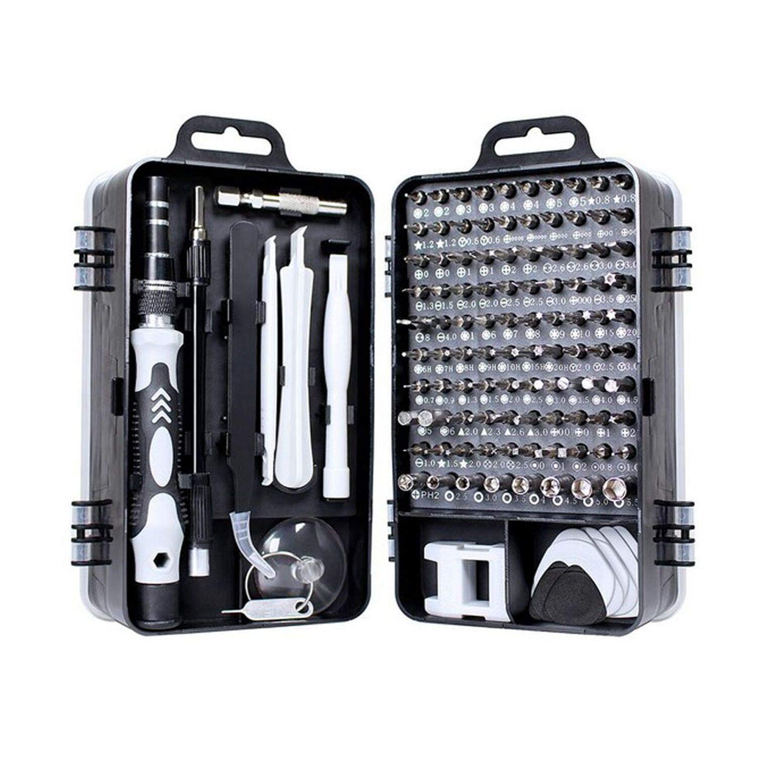 115-in-1 Precision Magnetic Screwdriver Set - Professional Electronics Repair Tool Kit with Portable Case for iPhone, Computer, Laptop, Tablet, Smartphone & PC Maintenance | Ideal for DIY Tech Repairs & Home Gadget Fixes