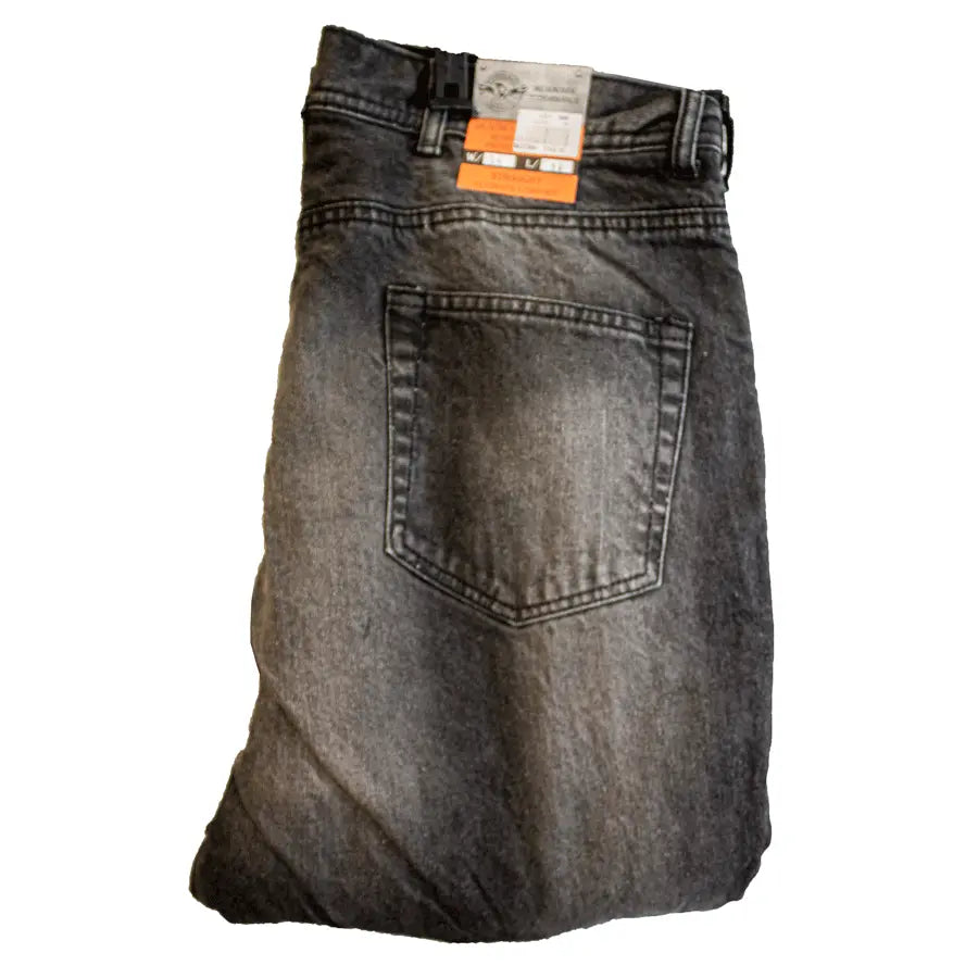 Milwaukee Leather Men's Reinforced Denim Jeans - Durable Work Pants for Construction, Motorcycle Riding & Outdoor Activities