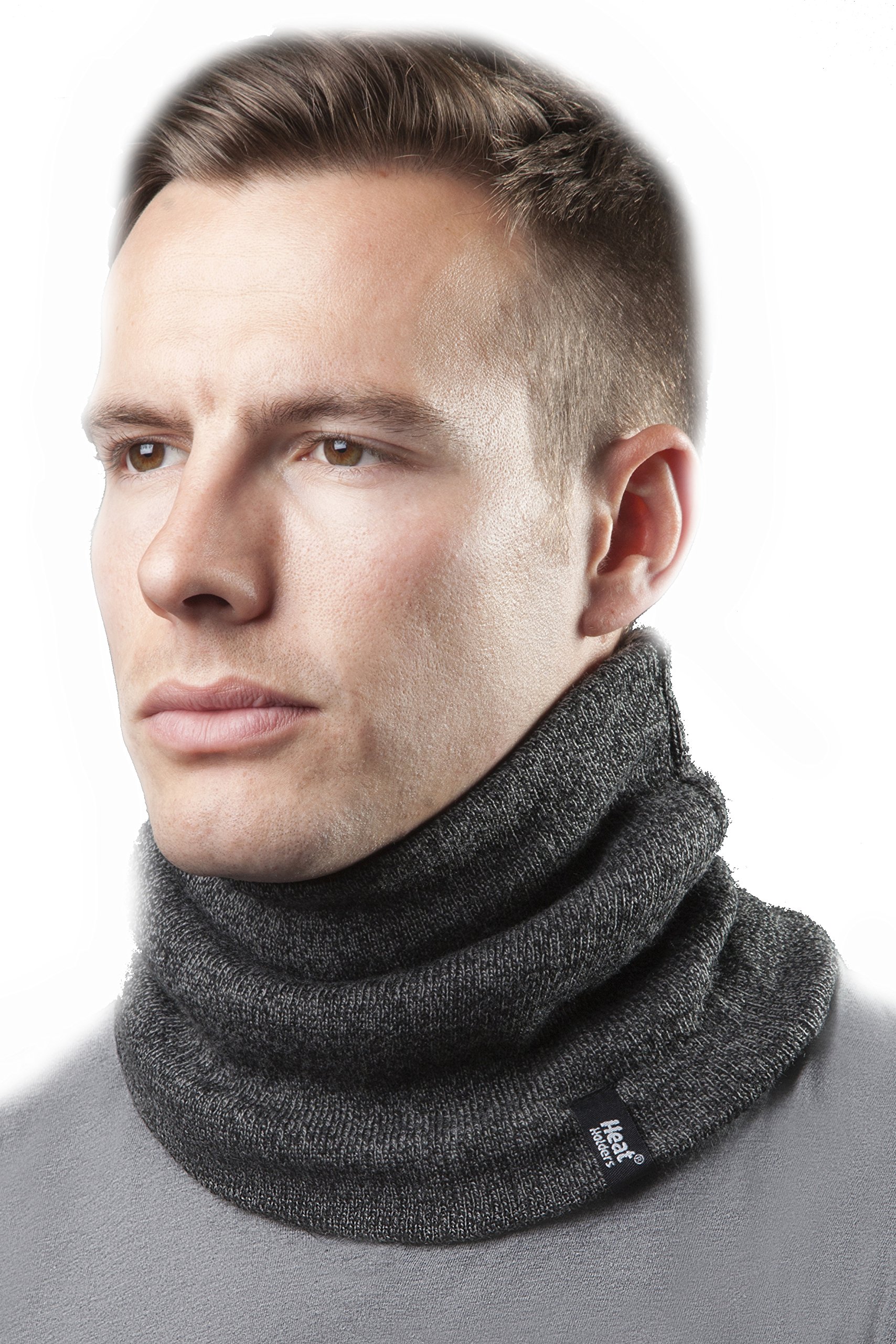 Heat Holders Men's Thermal Winter Neck Gaitor - 2.6 Tog Insulated Face Mask & Scarf - One Size Fits All - Perfect for Skiing, Snowboarding & Cold Weather Outdoor Activities