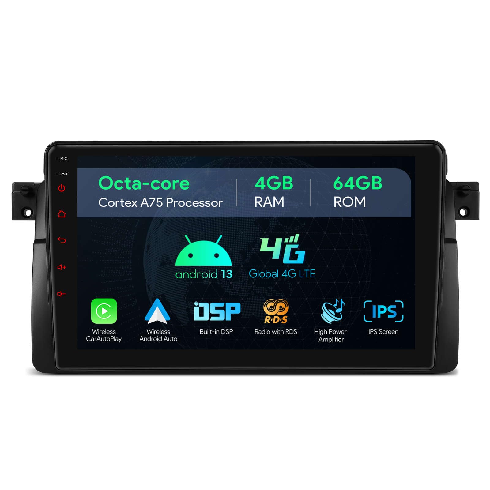 XTRONS Android 13 Car Stereo for BMW E46 M3 Rover75 MG ZT - 9