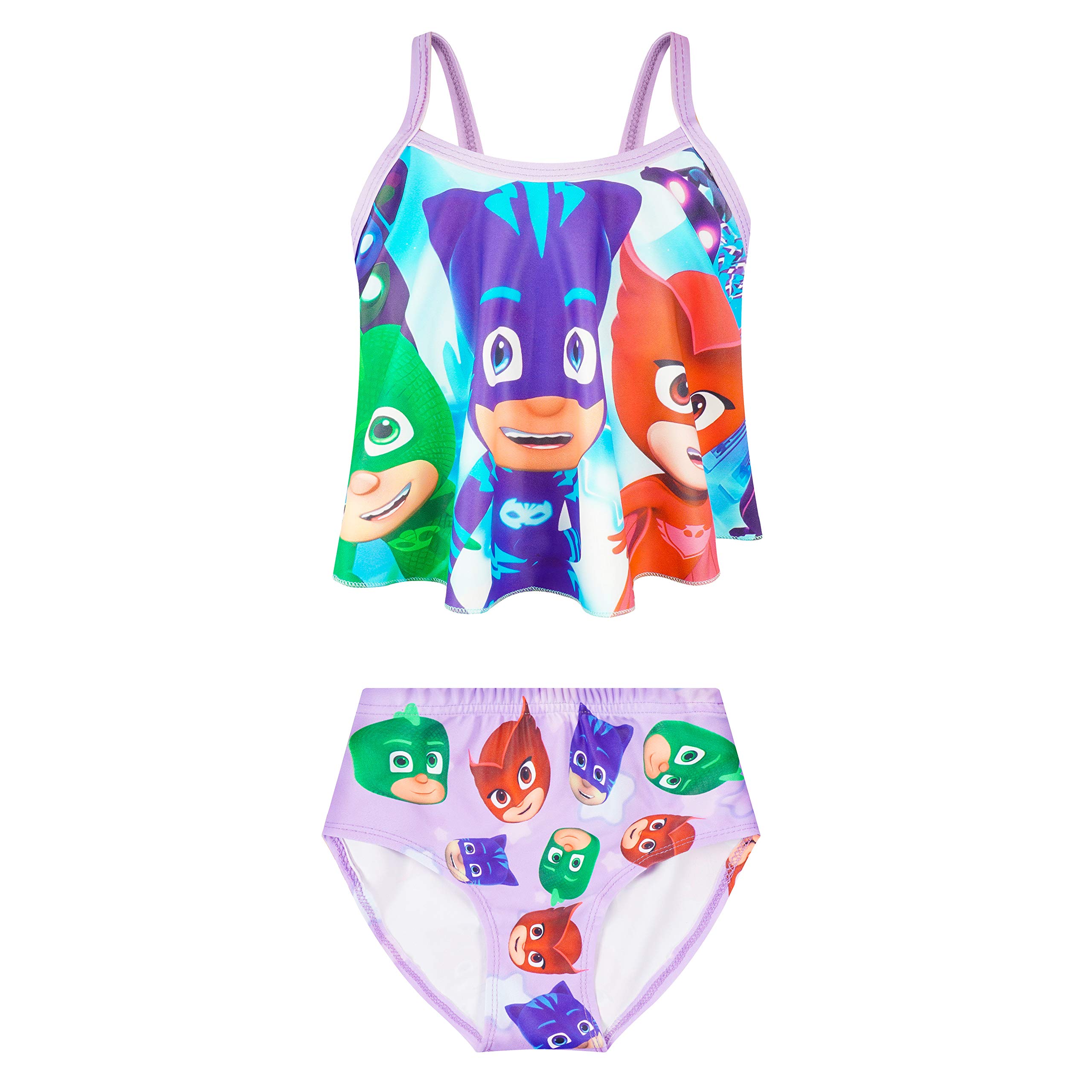 LovelyAnne Toddler Girls Swimsuits | 2-Piece Bathing Suits for Baby & Kids | UV Protection Swimwear for Beach, Pool & Summer Play
