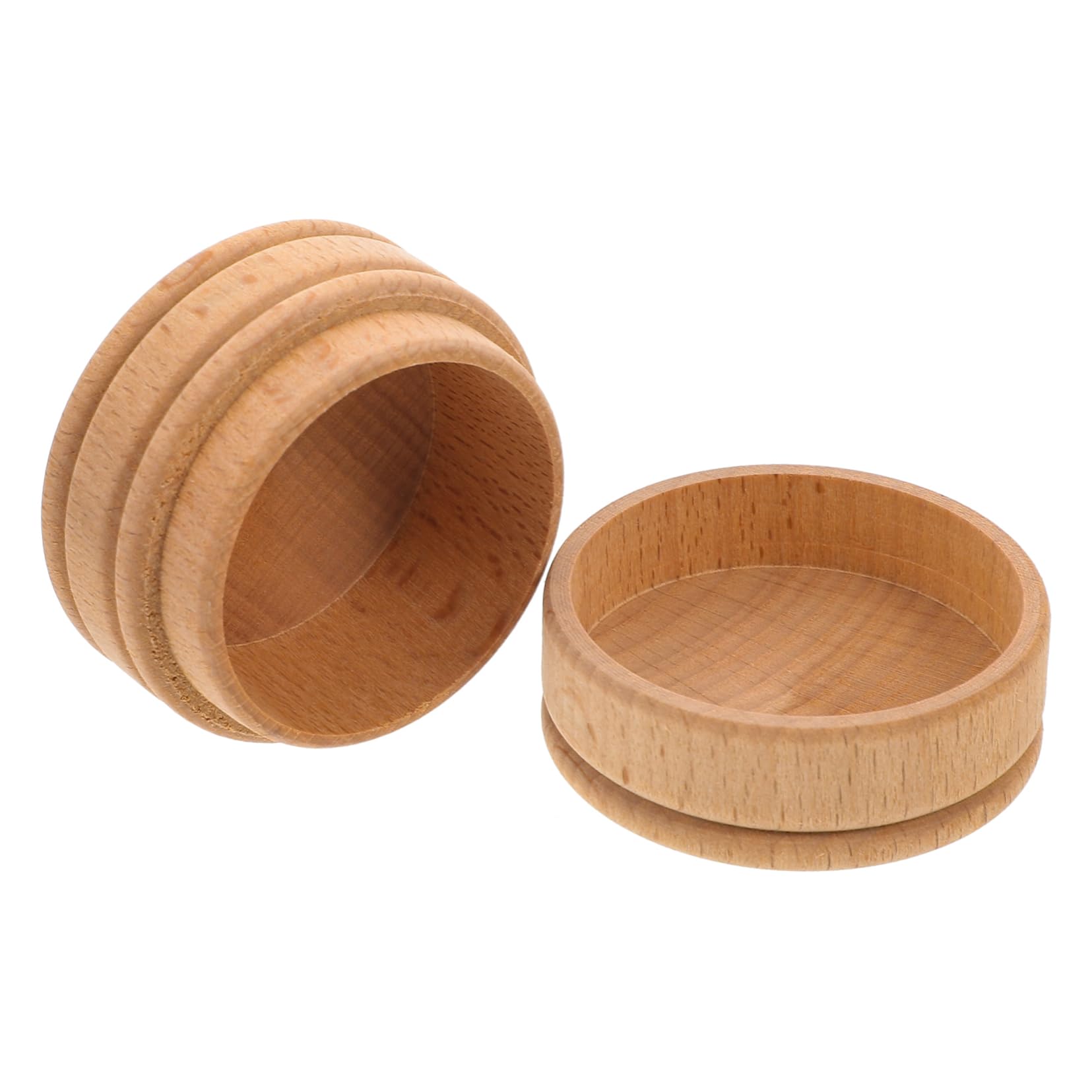 VOSAREA 5pcs Wooden Tooth Holder Box for Kids - Safe & Durable Tooth Storage Container for Baby Teeth Keepsake - Perfect for Tooth Fairy Gifts and Childhood Memories Preservation
