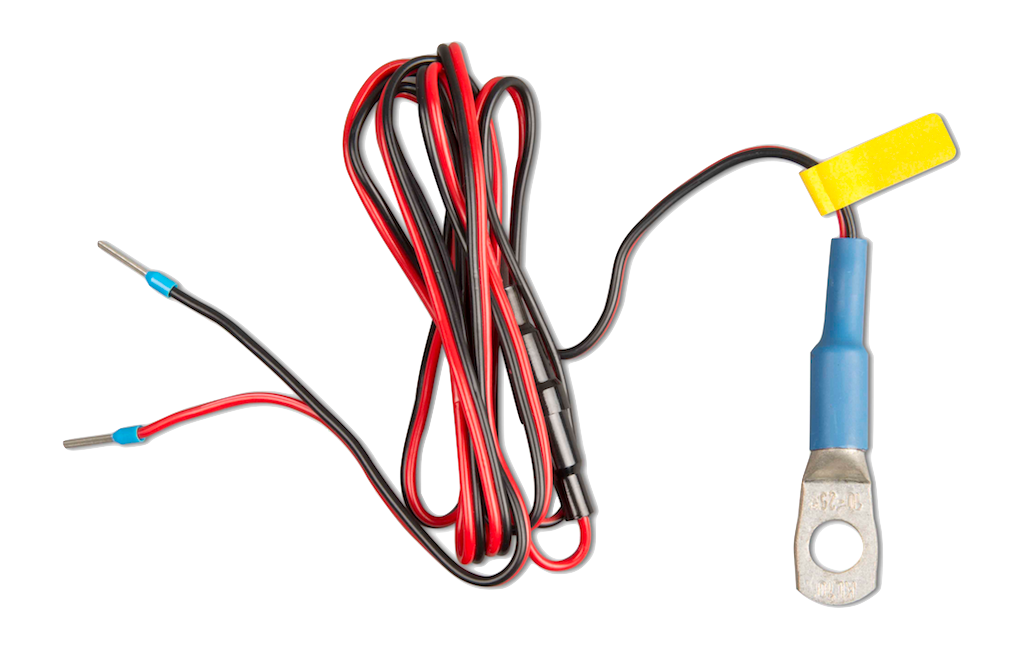BMV 702 & 712 Battery Monitor Temperature Sensor - Accurate Digital Thermometer for Marine/RV Solar Power Systems - Perfect for Battery Health Monitoring & Energy Management