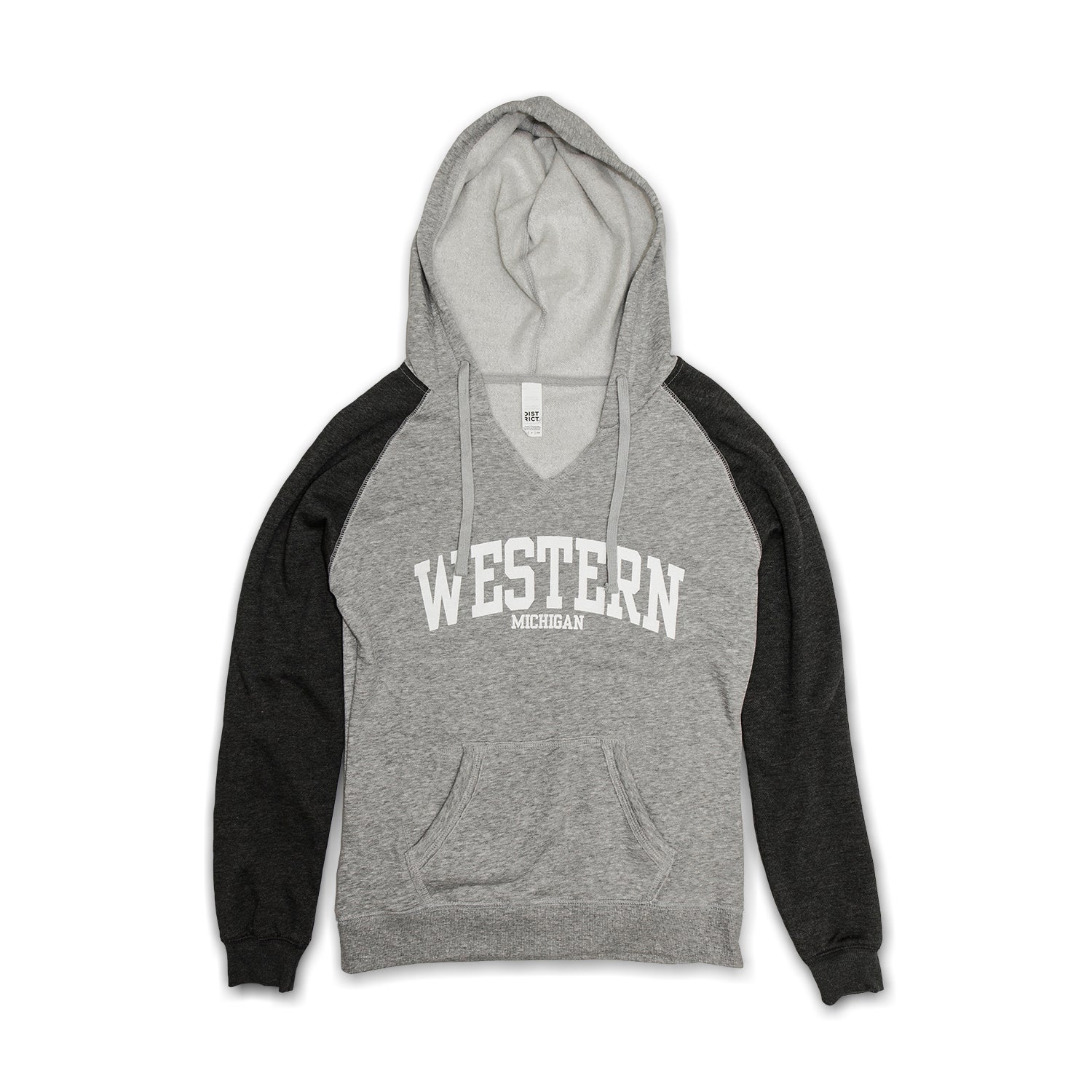 Women's Western Michigan University Raglan Hoodie - Comfortable & Stylish Pullover for College Fans, Game Day & Casual Wear