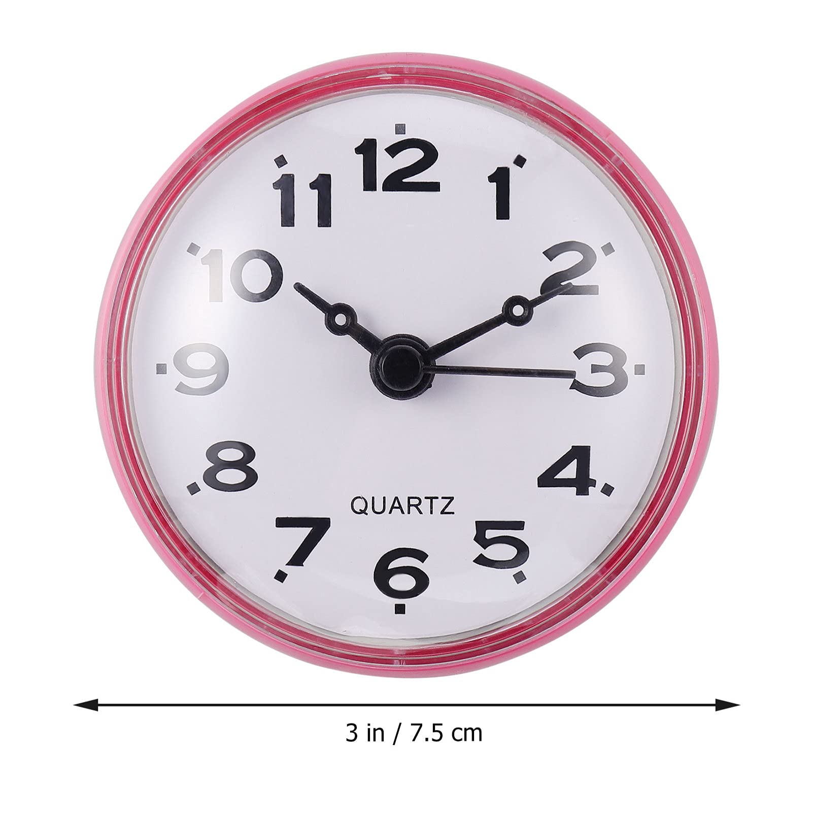Anti-Fog Electronic Wall Clock for Bathroom, Kitchen & Living Room - Home & Office Decor