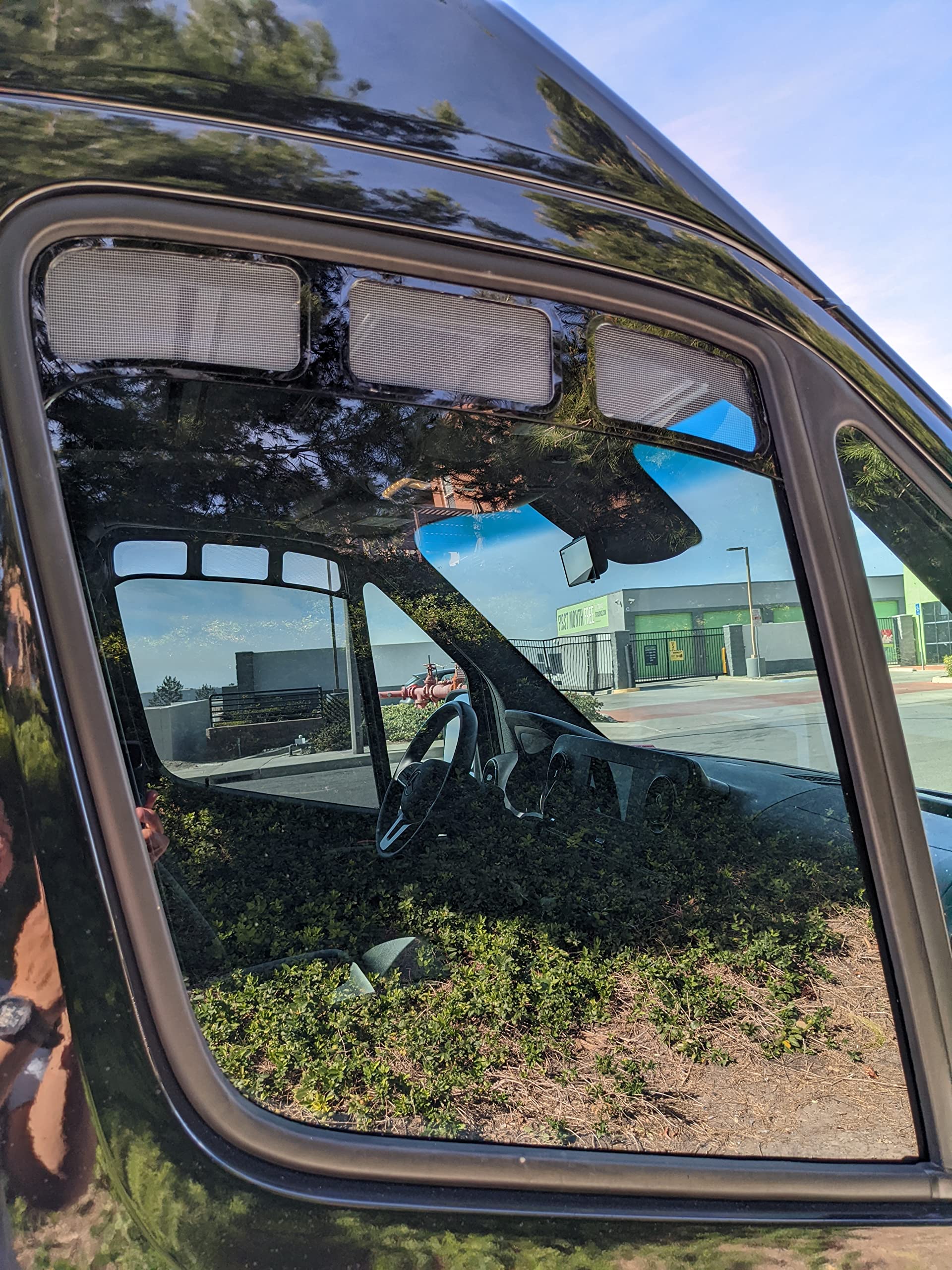 White Top Adventures Bug-Out 2.0 Mercedes Sprinter Van Window Vent Screen Insert for 2007-Present Models - Complete Set for Improved Airflow & Bug Protection | Perfect for Camping, Road Trips & Outdoor Adventures
