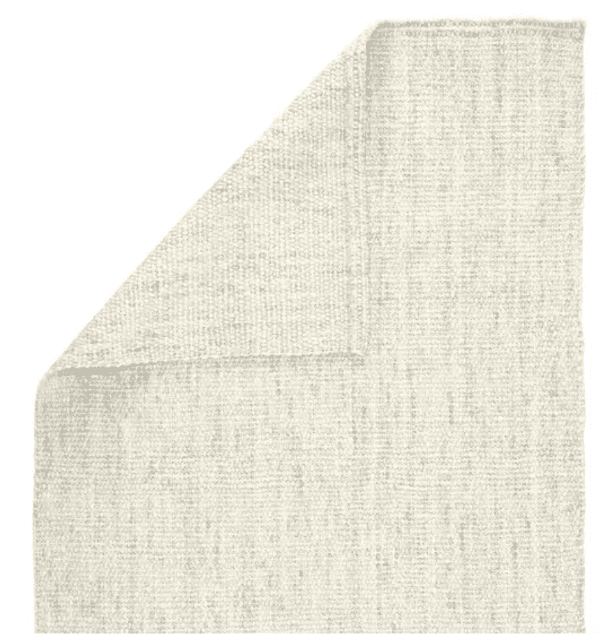 Tobago Natural Jute Rug in Sky & Cream - Handwoven Eco-Friendly Floor Mat for Living Room, Bedroom, or Boho Home Decor