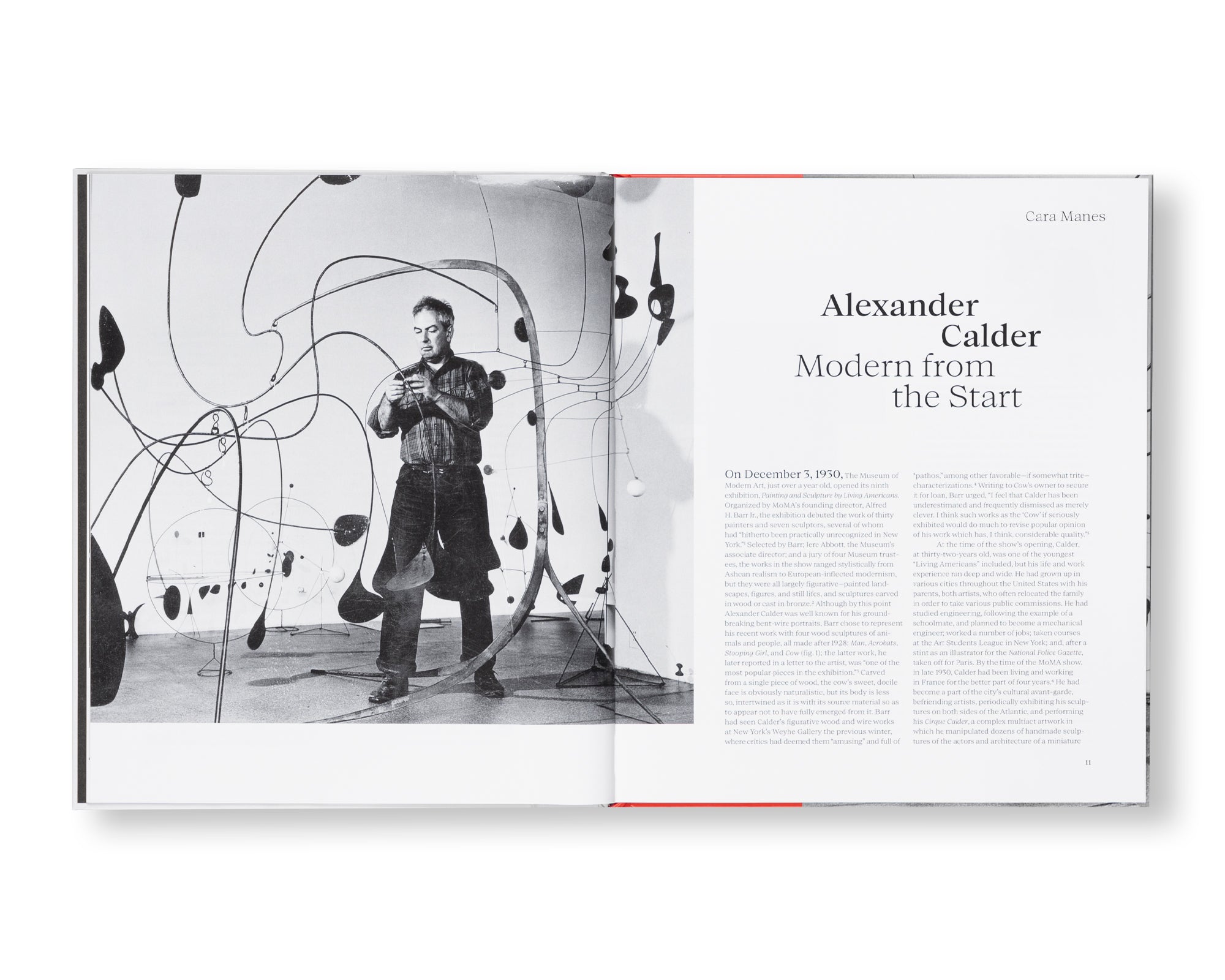 Modern From The Start by Alexander Calder - Abstract Art Sculpture for Home & Office Decor | Perfect for Living Rooms, Galleries & Creative Spaces