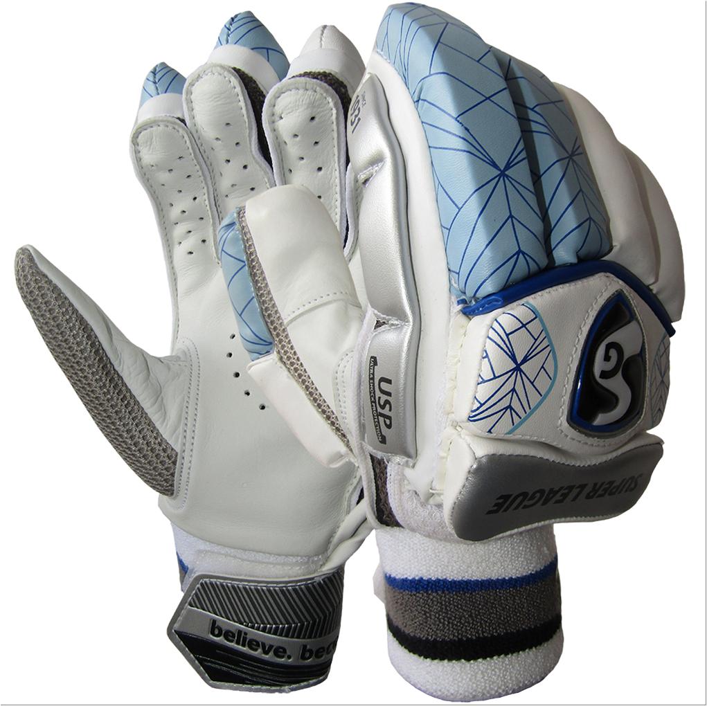 SG Super League Cricket Batting Gloves - Professional Grade Batting Gloves for Cricket Players - Perfect for Practice, Training & Matches