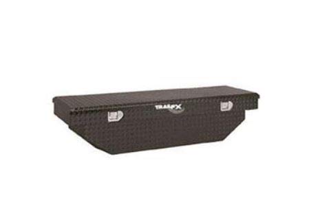 TRAILFX 110603 Crossover Lid Toolbox - Heavy Duty Aluminum Storage Box for Off-Road, Camping & Overlanding Gear - Waterproof & Durable Truck Bed Organizer