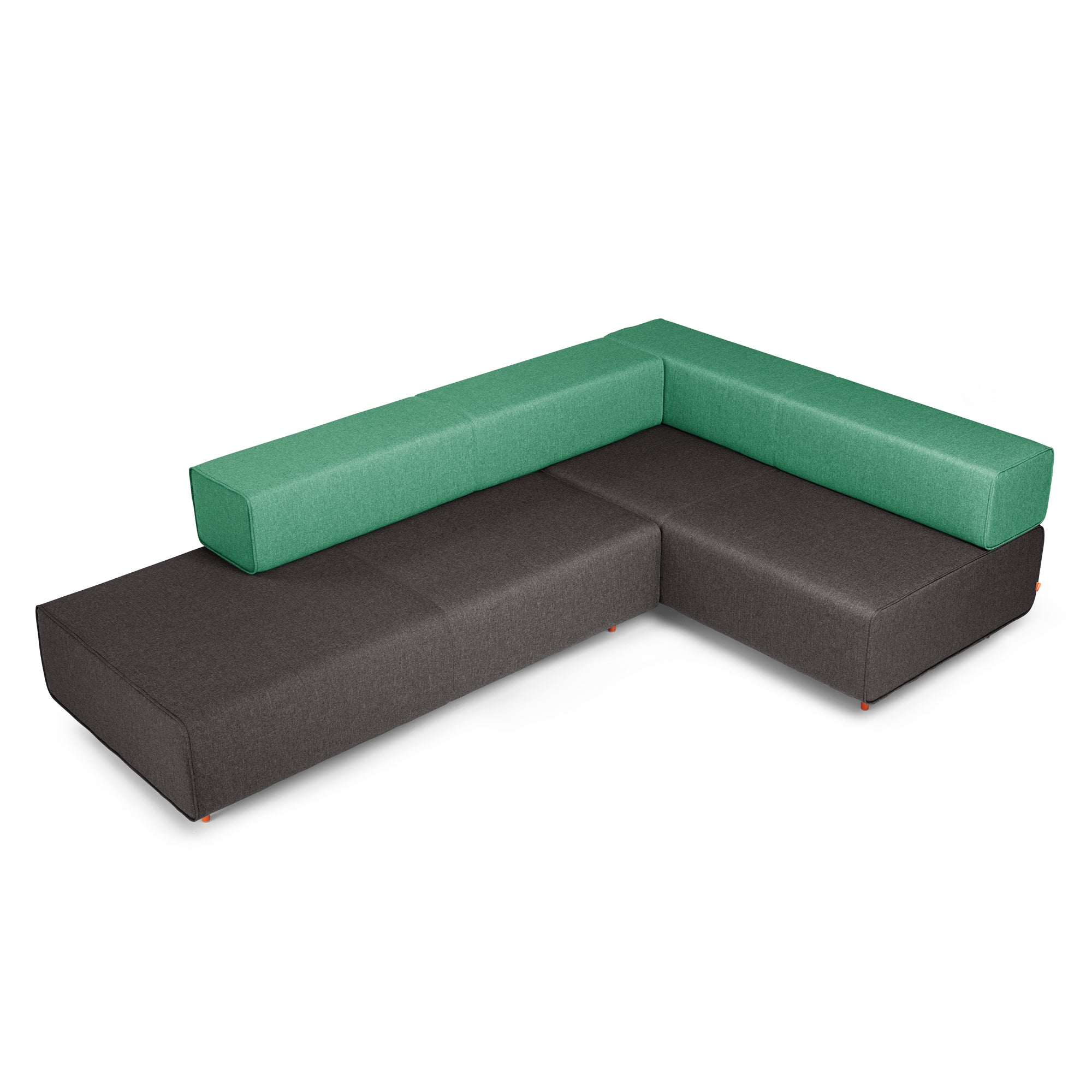 Block Party Corner Office - Stylish and Functional Home Office Furniture for Remote Work & Study | Perfect for Small Spaces & Modern Workspaces