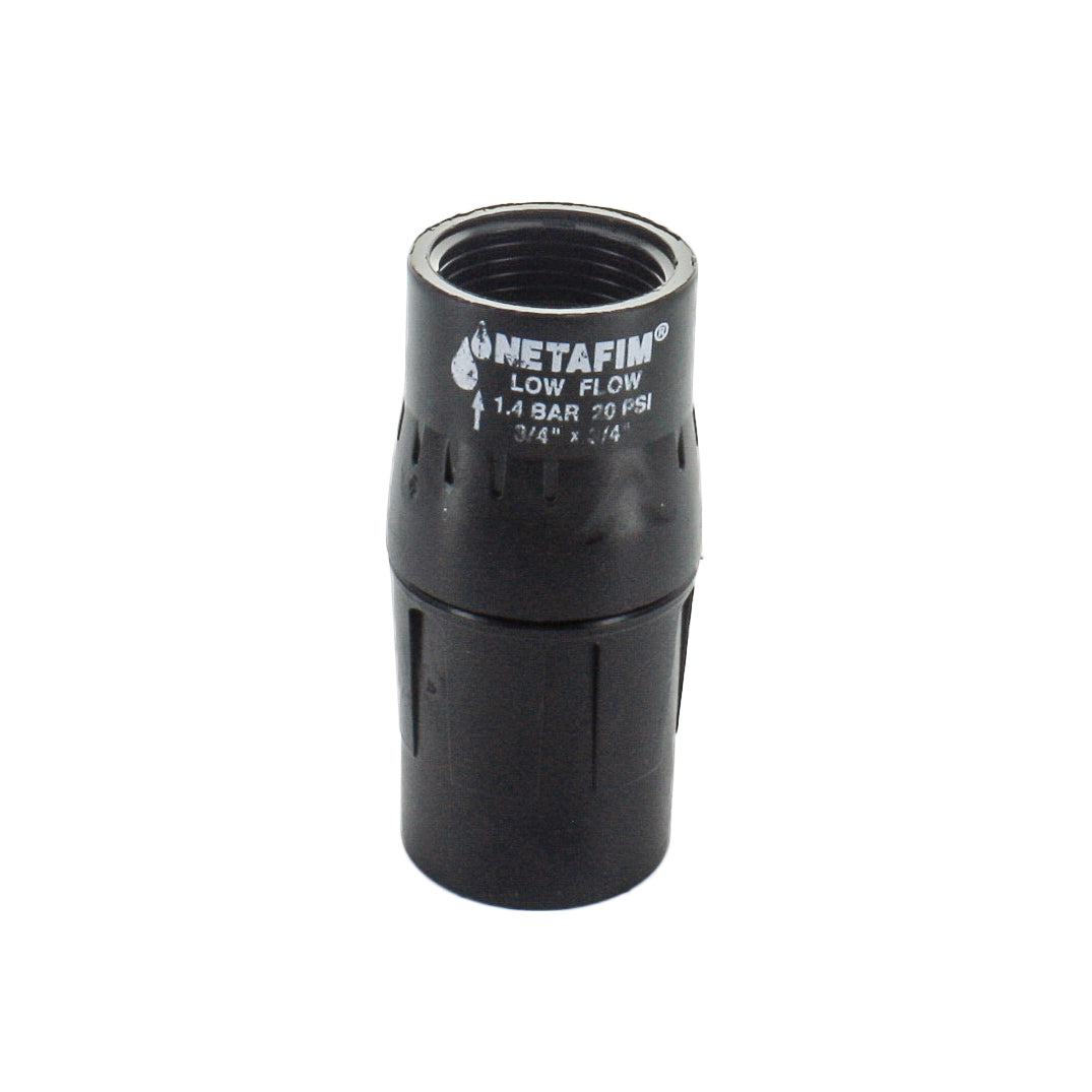 Netafim PRV075LF25V2K 3/4 Inch Low Flow 25psi Pressure Regulator for Drip Irrigation Systems & Garden Watering