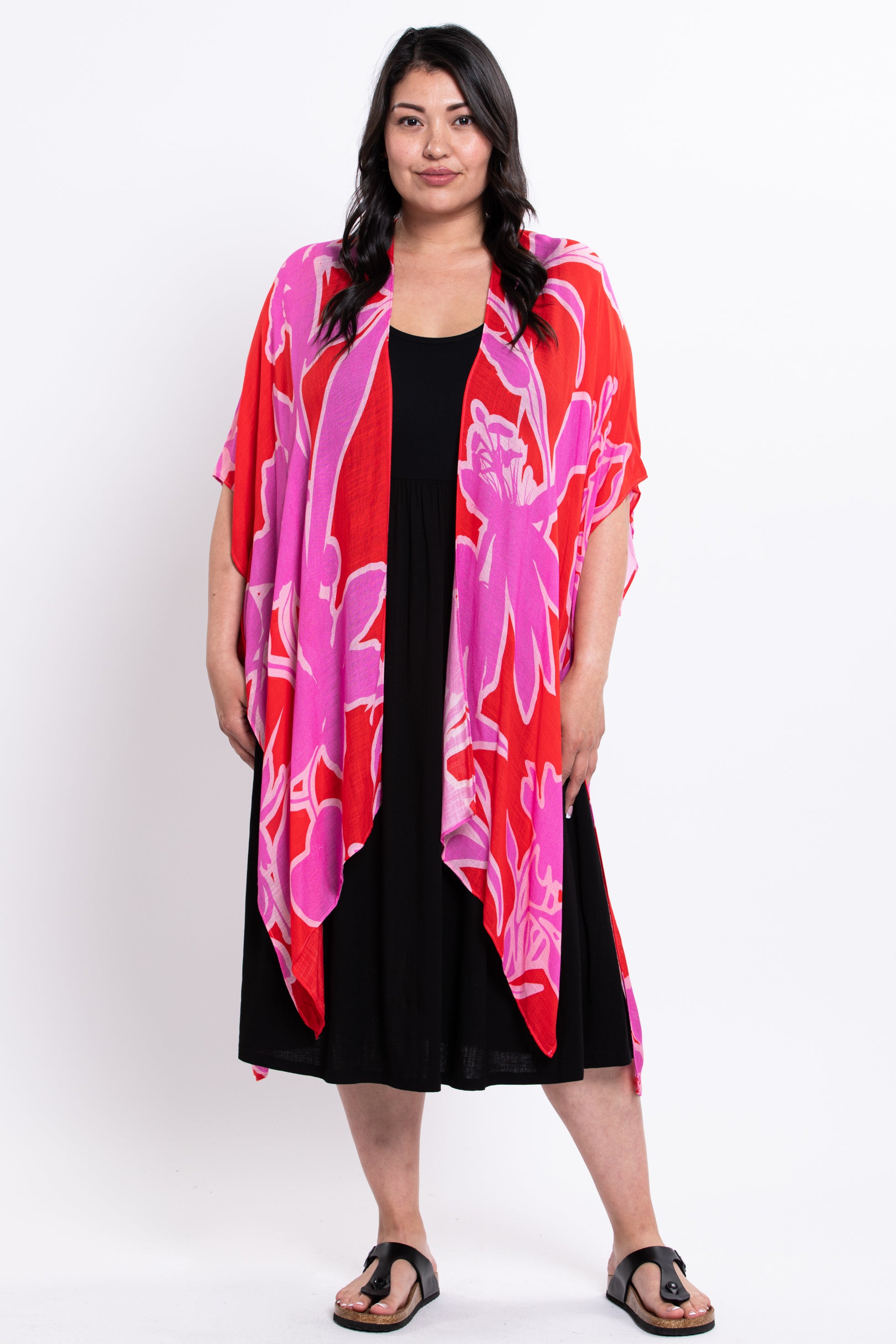 Darcy #43 Red Summer Dress - Flowy A-Line Sundress for Women, Perfect for Beach Vacations, Parties & Casual Outings