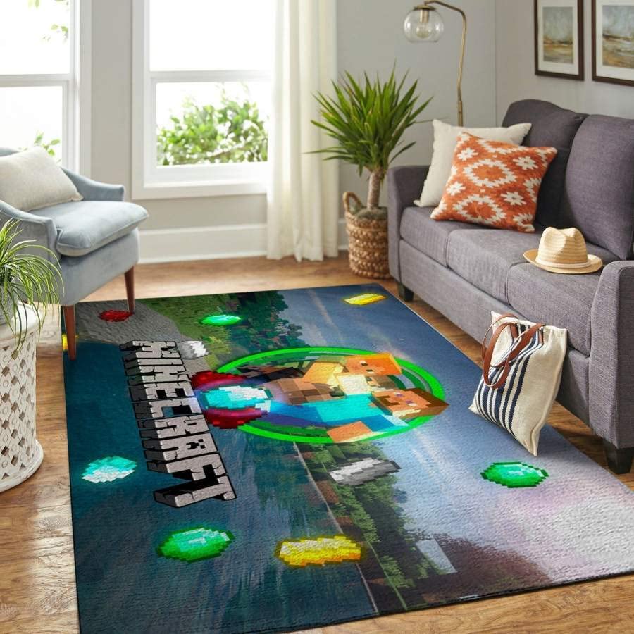Non-Slip Gaming Rug - Soft Video Game Carpet for Bedroom, Living Room & Kitchen Decor - Gamer Themed Area Rugs for Boys & Girls - Perfect for Game Rooms, Esports Setup & Home Decor (PH085)