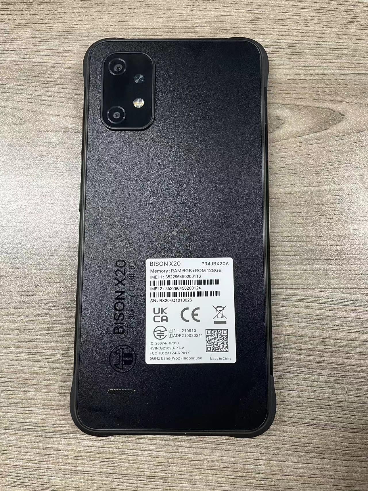 UMIDIGI Bison X20 Unlocked Rugged Smartphone - 6.53