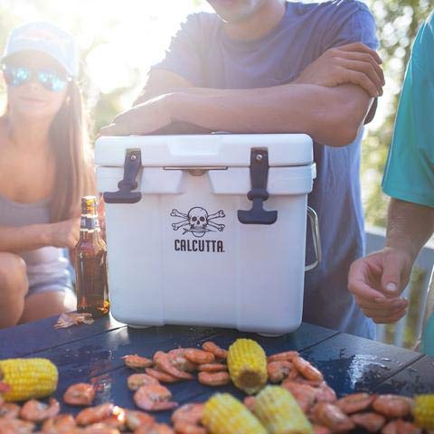 Calcutta Hard Cooler - 5-Day Ice Retention Insulated Outdoor Ice Chest | Portable Cooler for Fishing, Boating, Camping & Tailgating | 11L Travel Drink Cooler with Drain Plug | Perfect for Beach Trips, Picnics & Outdoor Adventures