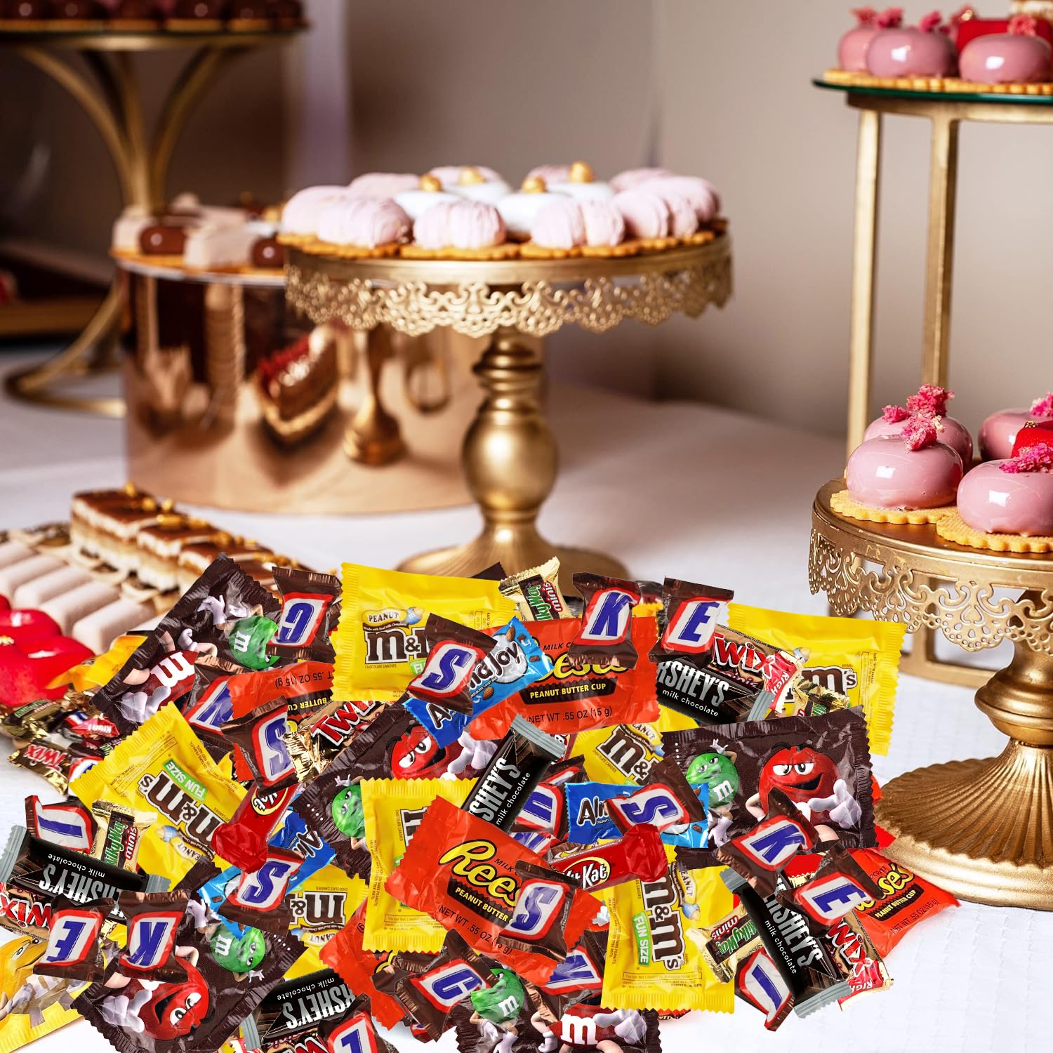 5 lb Bulk Candy Variety Pack - Individually Wrapped Assorted Sweets & Snacks for Parties, Halloween, Christmas, Office & Gift Baskets