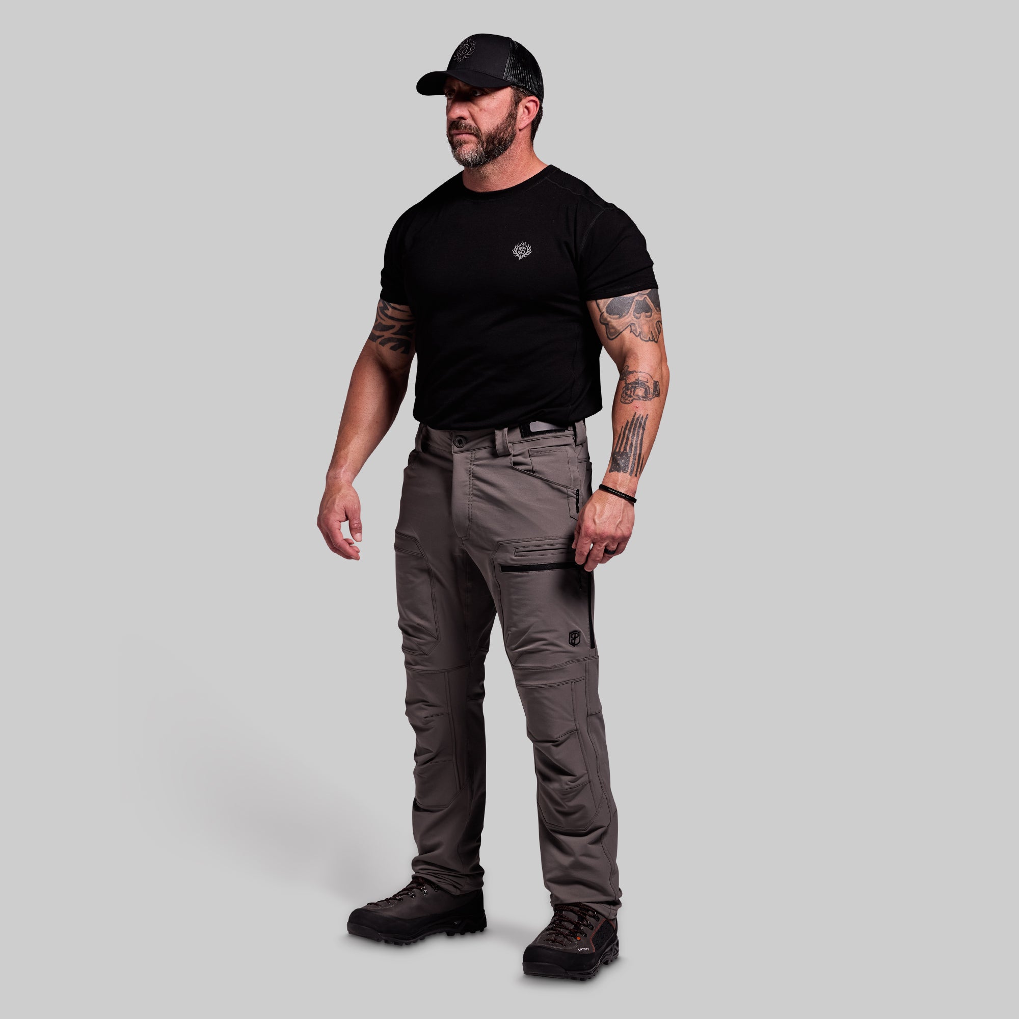 Men's Frontier Pant 2.0 - Durable Outdoor Hiking Pants for Men, Wolf Grey Color - Perfect for Camping, Trekking & Adventure Travel