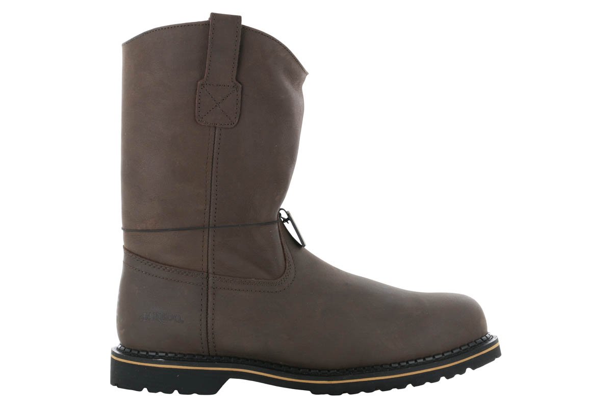 Laredo Steel Toe Wellington Work Boots - Waterproof Safety Boots for Men - Perfect for Construction, Farming & Outdoor Work