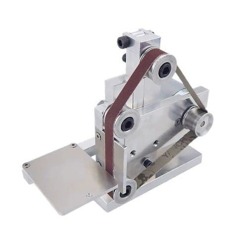 DIY Mini Belt Sander Knife Sharpener - Portable Apex Edge Polishing & Grinding Machine for Knives, Tools, and Metal Work - Perfect for Home Workshops, Crafting, and DIY Projects
