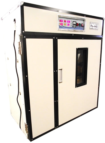 Rite Farm Pro 440 Cabinet Egg Incubator & Hatcher - Automatic Temperature Control for Chicken, Duck, Quail Eggs - Perfect for Poultry Farmers & Backyard Chicken Coops