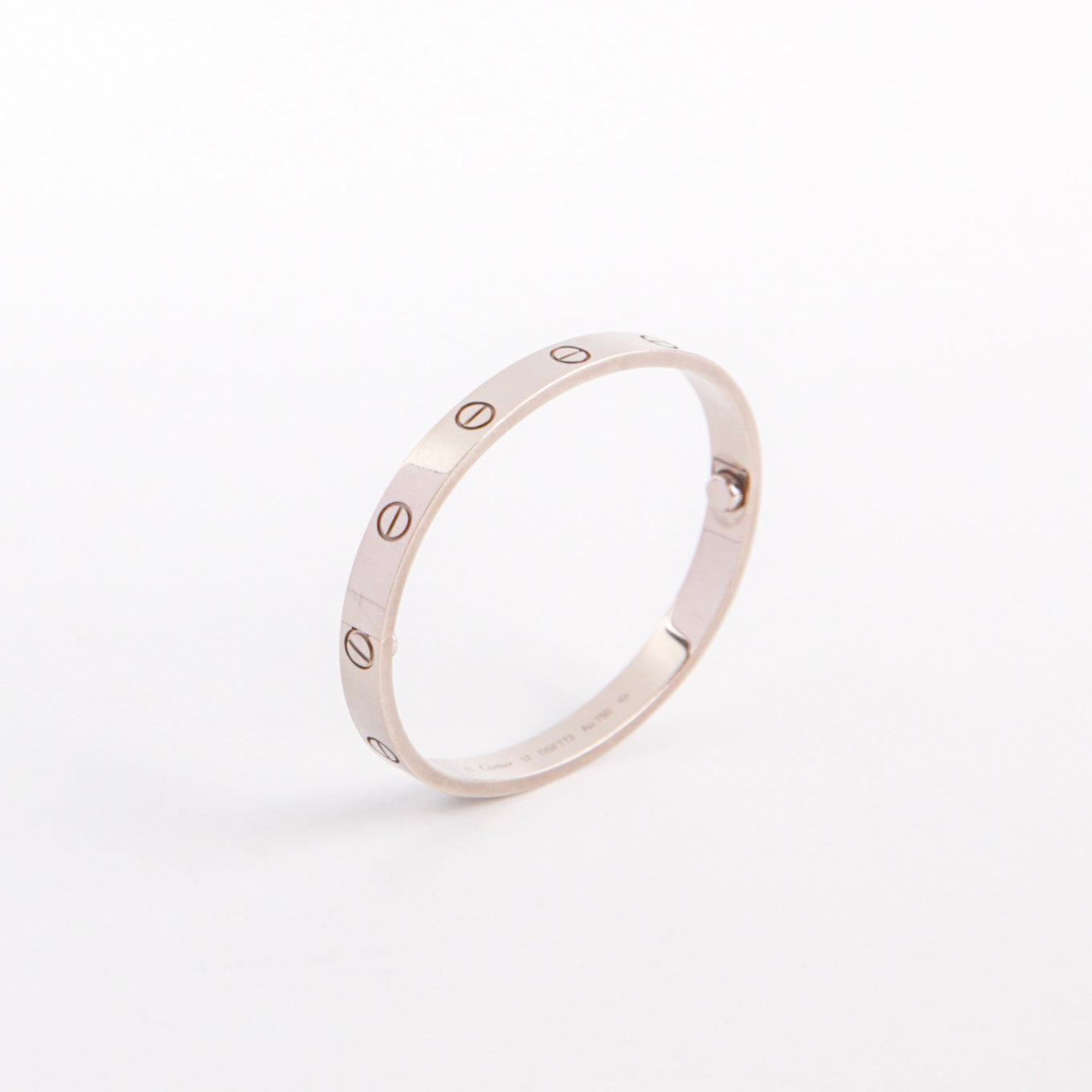Cartier Love Bracelet 17 White Gold - Luxury Jewelry for Women, Perfect for Weddings, Anniversaries & Special Occasions