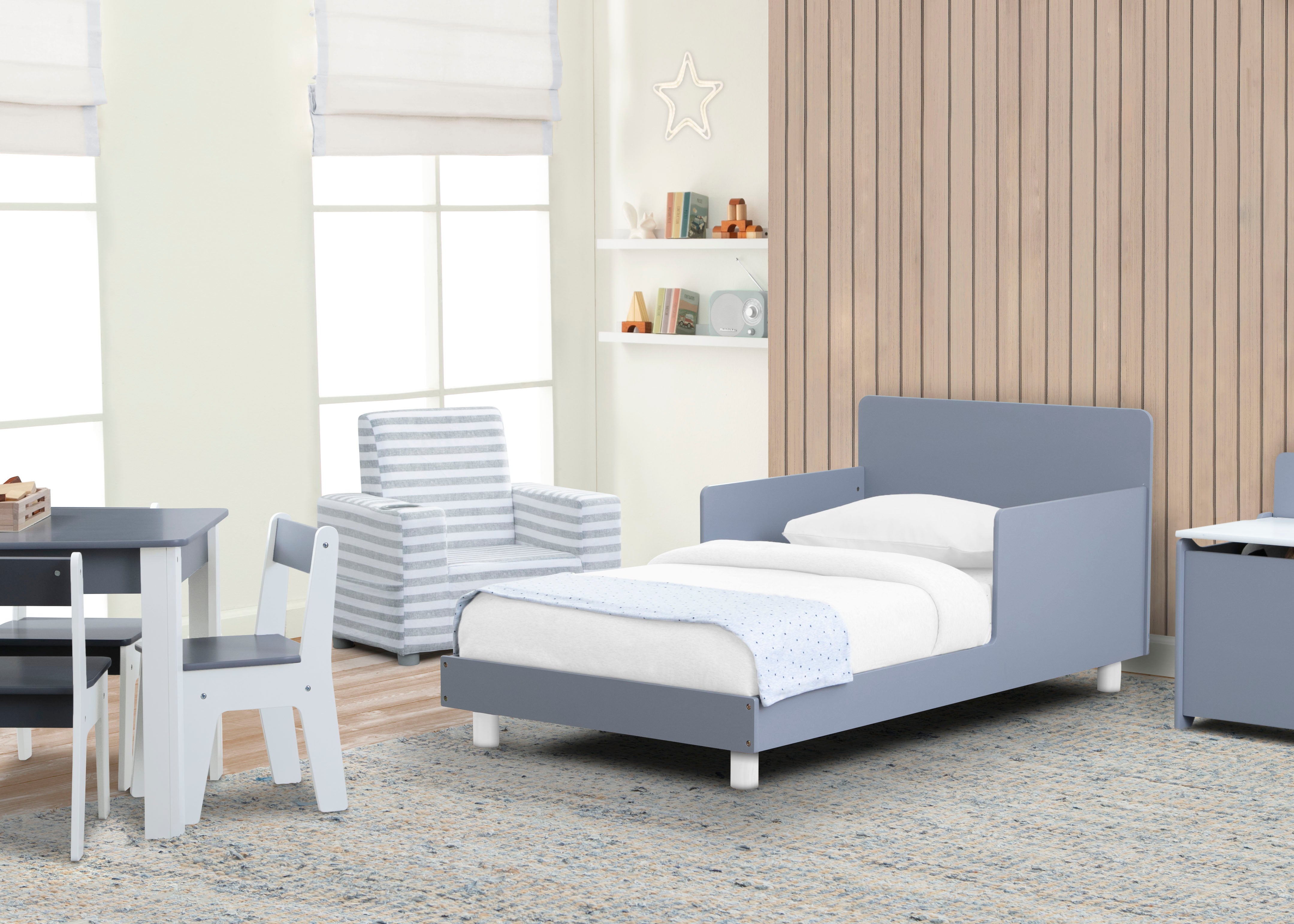 GapKids Toddler Bed - Comfortable & Safe Baby Crib for Boys & Girls | Perfect for Nursery, Daycare & First Big Kid Bed Transition