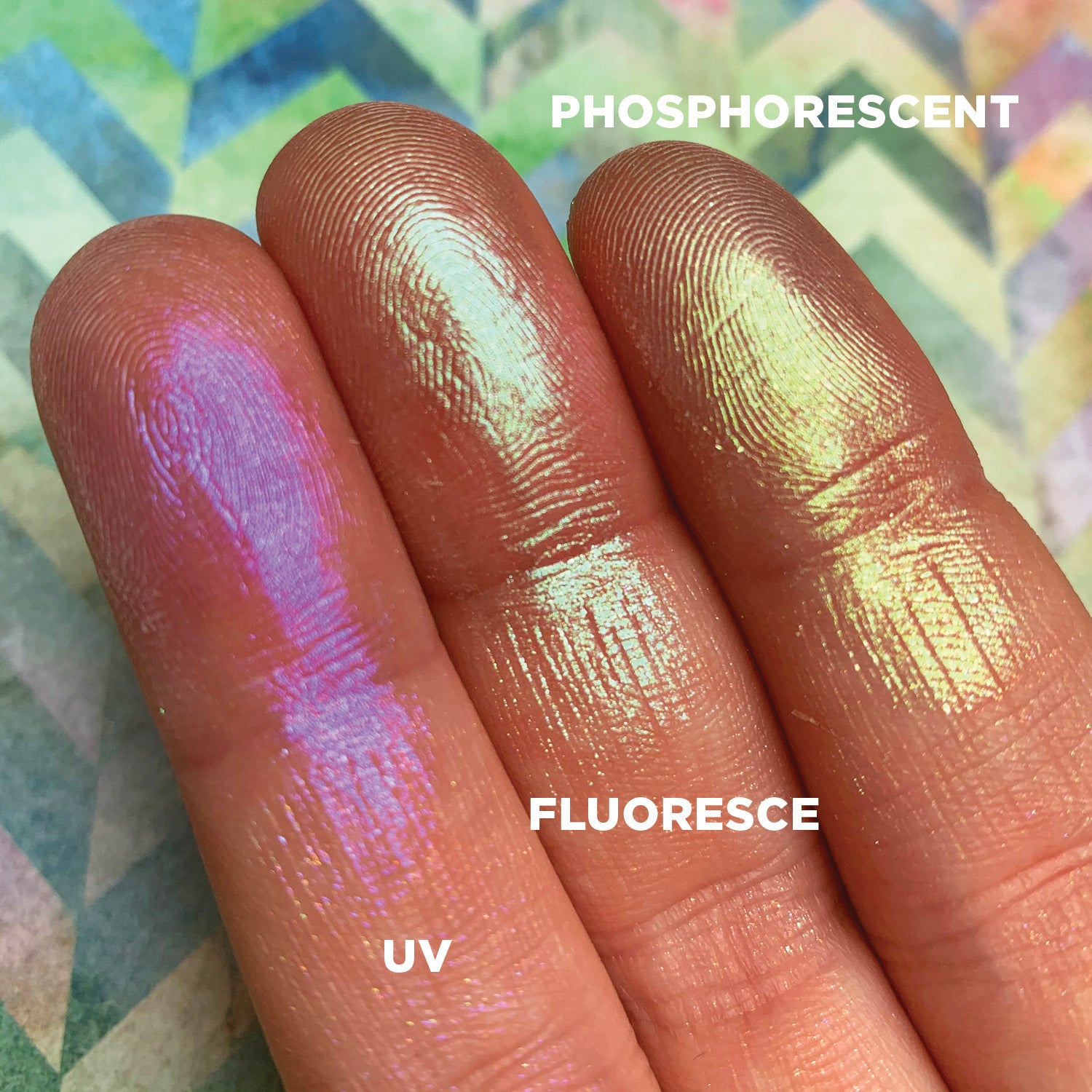 Fluoresce Series 2 Iridescent Multichrome Eyeshadow - Long-Lasting Pigmented Makeup for Party, Cosplay & Special Occasions