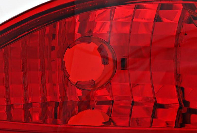 2006-2007 Honda Accord Sedan LED Tail Lights Pair - Left & Right Side Replacement Lamps - Enhance Visibility & Style for Night Driving