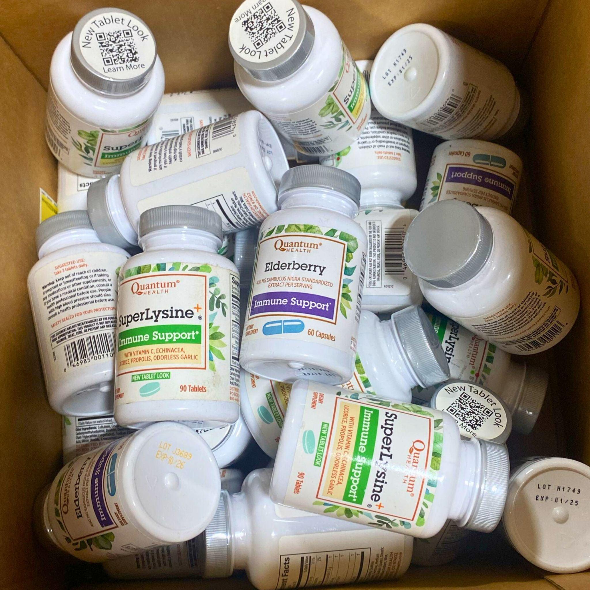 Quantum Health Immune Support Mix - 32 Pcs - Natural Immune Booster with Vitamins & Antioxidants - Perfect for Daily Wellness, Travel & Cold Season Defense