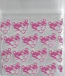 Original Mini Ziplock Reclosable Plastic Bags - 1000 Count (3.4