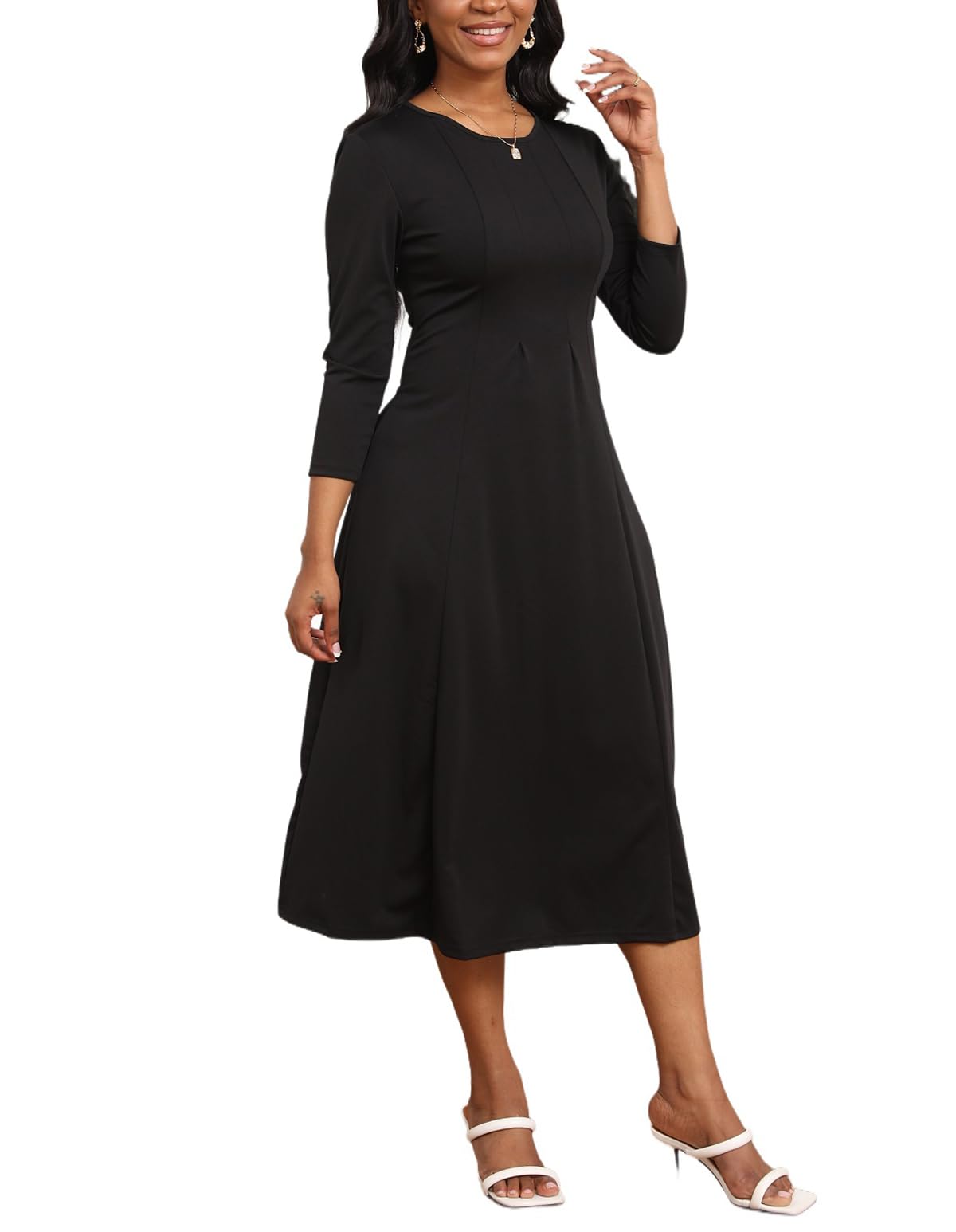 LightlyKiss Women's Summer Short Sleeve Blouse - Elegant Casual & Formal Tops for Wedding Guest, Church, Office Work | Perfect for Parties, Dating & Professional Occasions