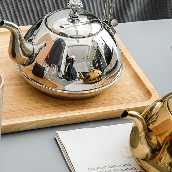 Premium Stainless Steel Teapot - Elegant & Durable Tea Kettle for Home, Office & Gifts | Perfect for Loose Leaf Tea, Herbal Infusions & Tea Ceremonies
