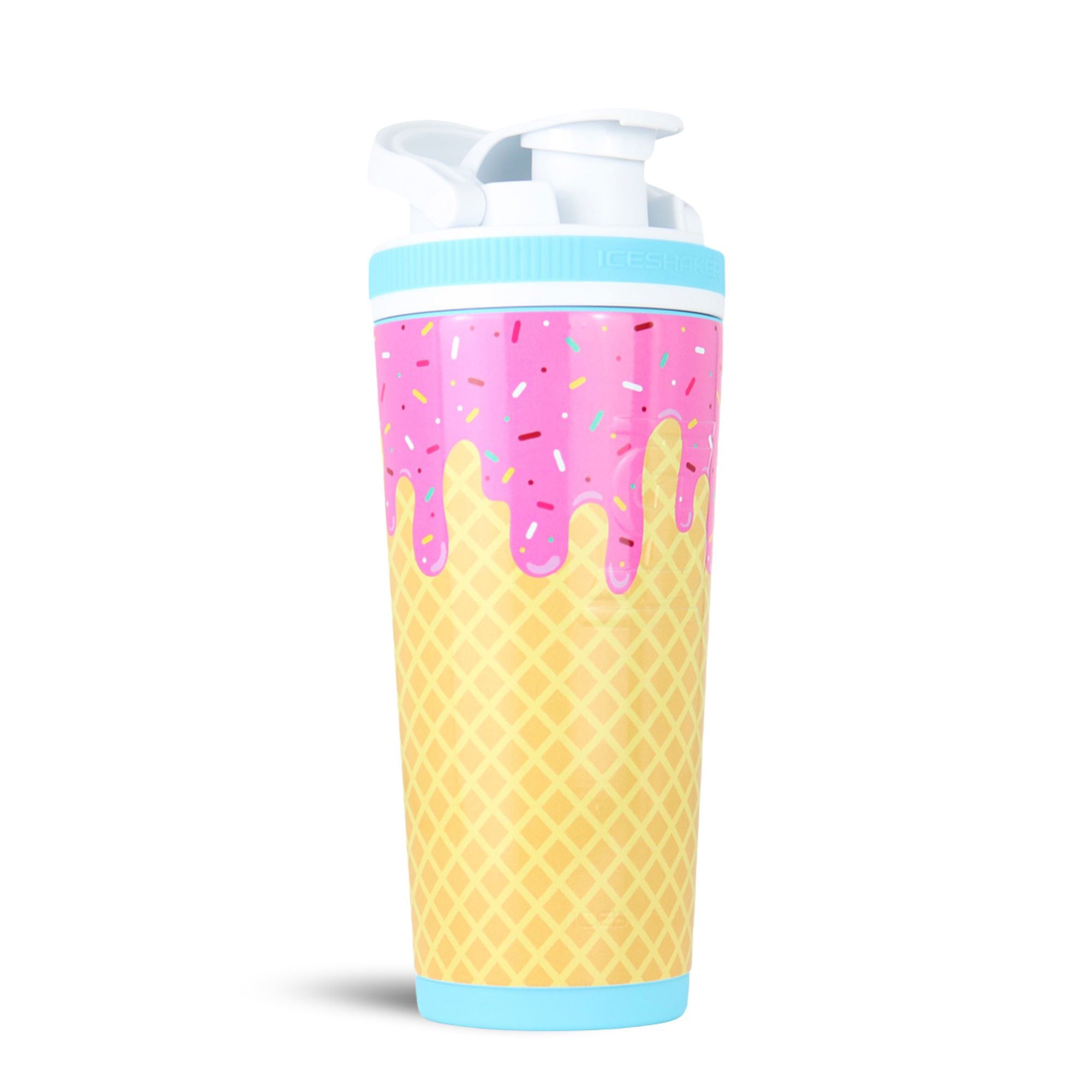 4D Series 26oz Ice Shaker Bottle - Leak Proof Protein Shaker with OG Drip Design - Perfect for Gym, Workouts & Post-Training Recovery