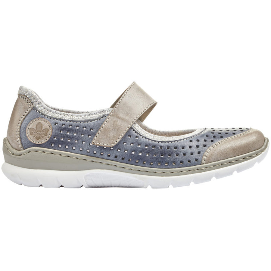 Rieker Nikita B5 Women's Comfortable Slip-On Shoes - Casual Walking & Office Wear for Everyday Style