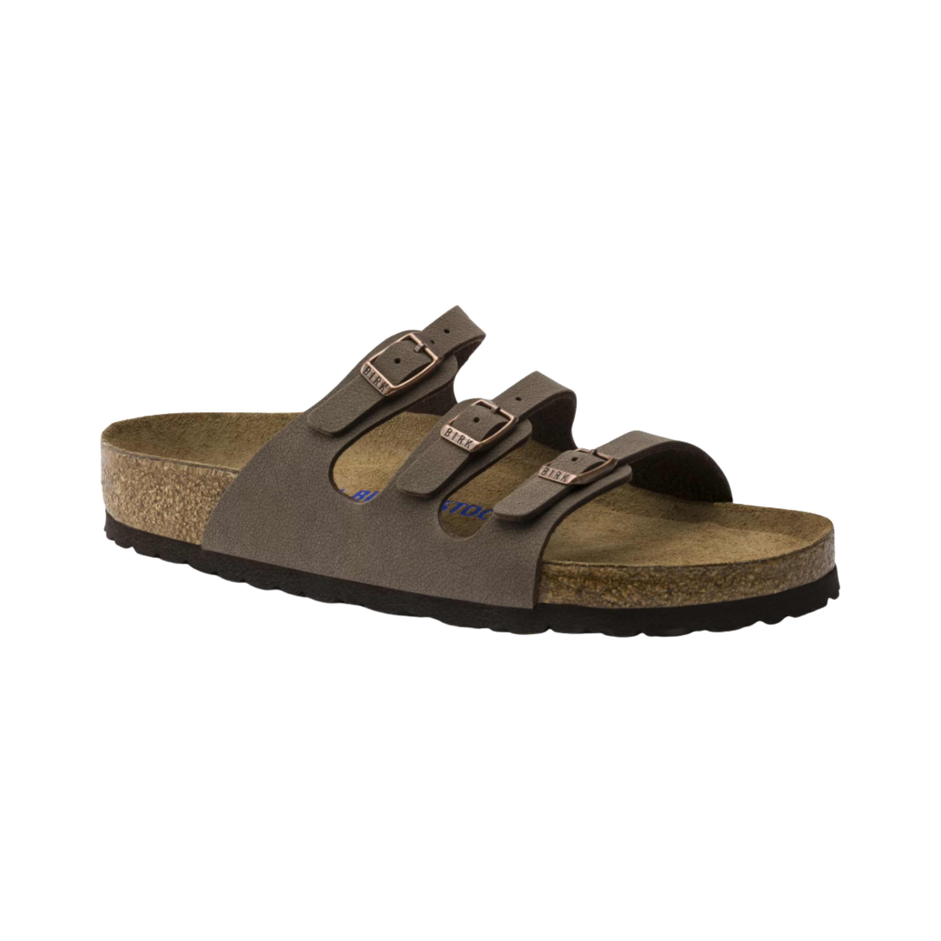 Women's Florida Soft Footbed Sandals - Comfortable Mocha Leather (Birkibuc) | Perfect for Beach, Vacation & Summer Outfits